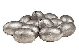 Lead Egg Weights — 1 oz to 5 oz