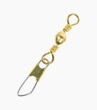 Eagle Claw Barrel Swivels — 12-Pack, Sizes 1/0, 1, 3, & 5