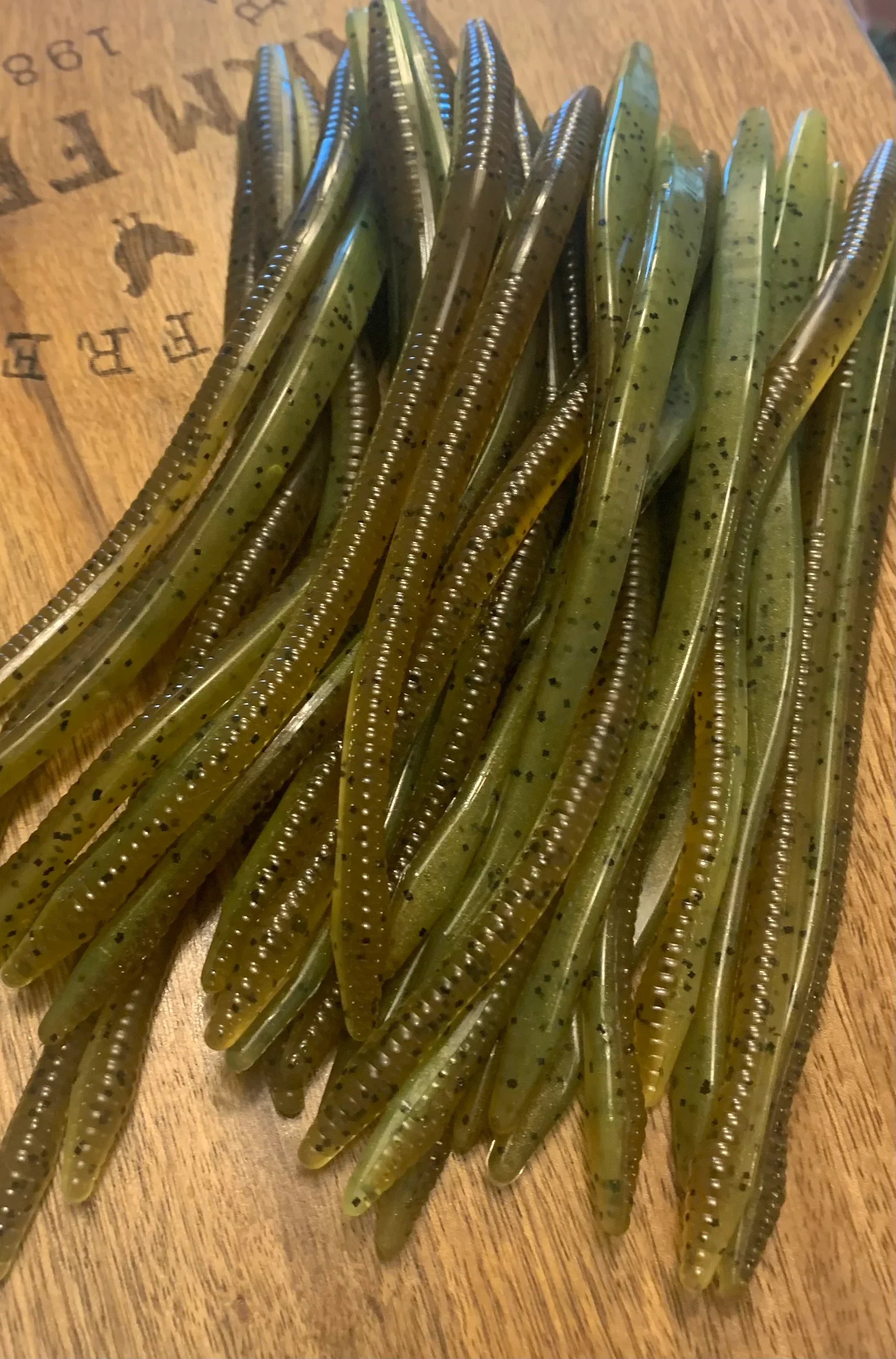 Kmann Baits KTrick Worm — 7" Floating Trick Worm, 10-Pack