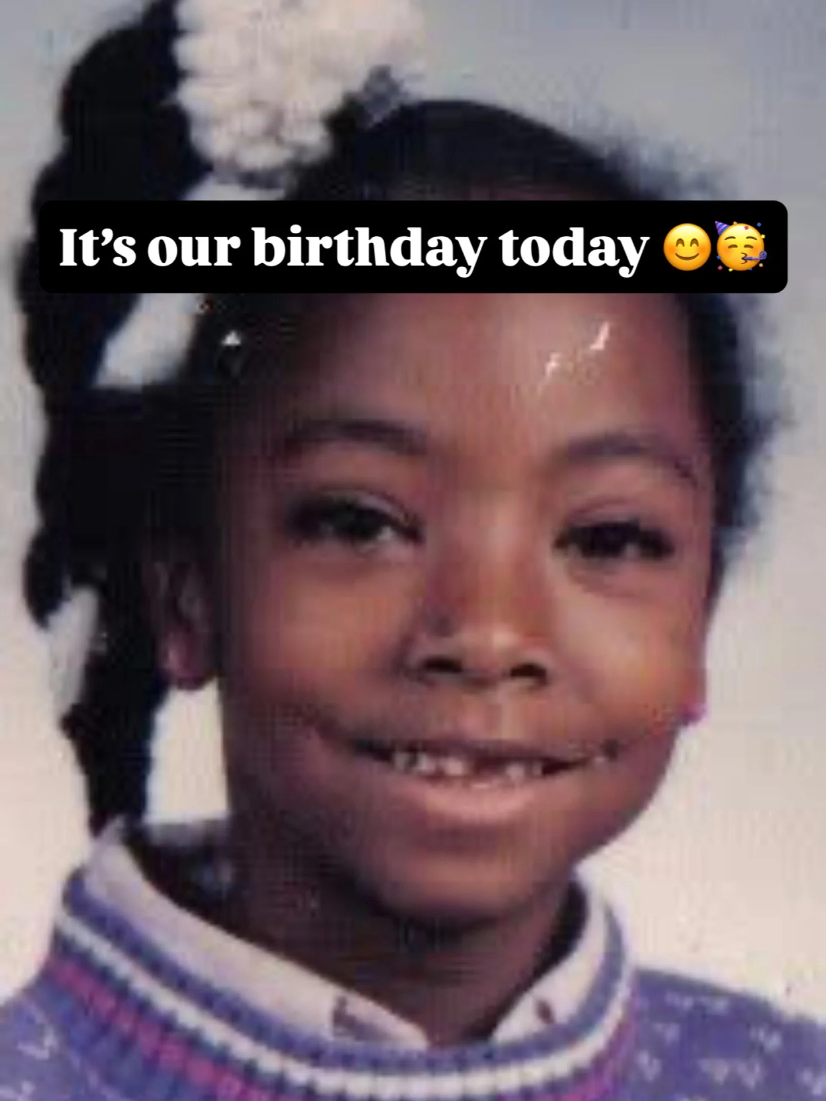 41. Wow. I was about to post something else for my birthday, but I was just reflecting.

You ever look at a picture of yourself as a child, and really see from your adult eyes how small &amp; innocent you were? 

Then, for those who resonate, think a