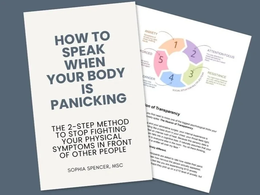 how to speak when anxious book