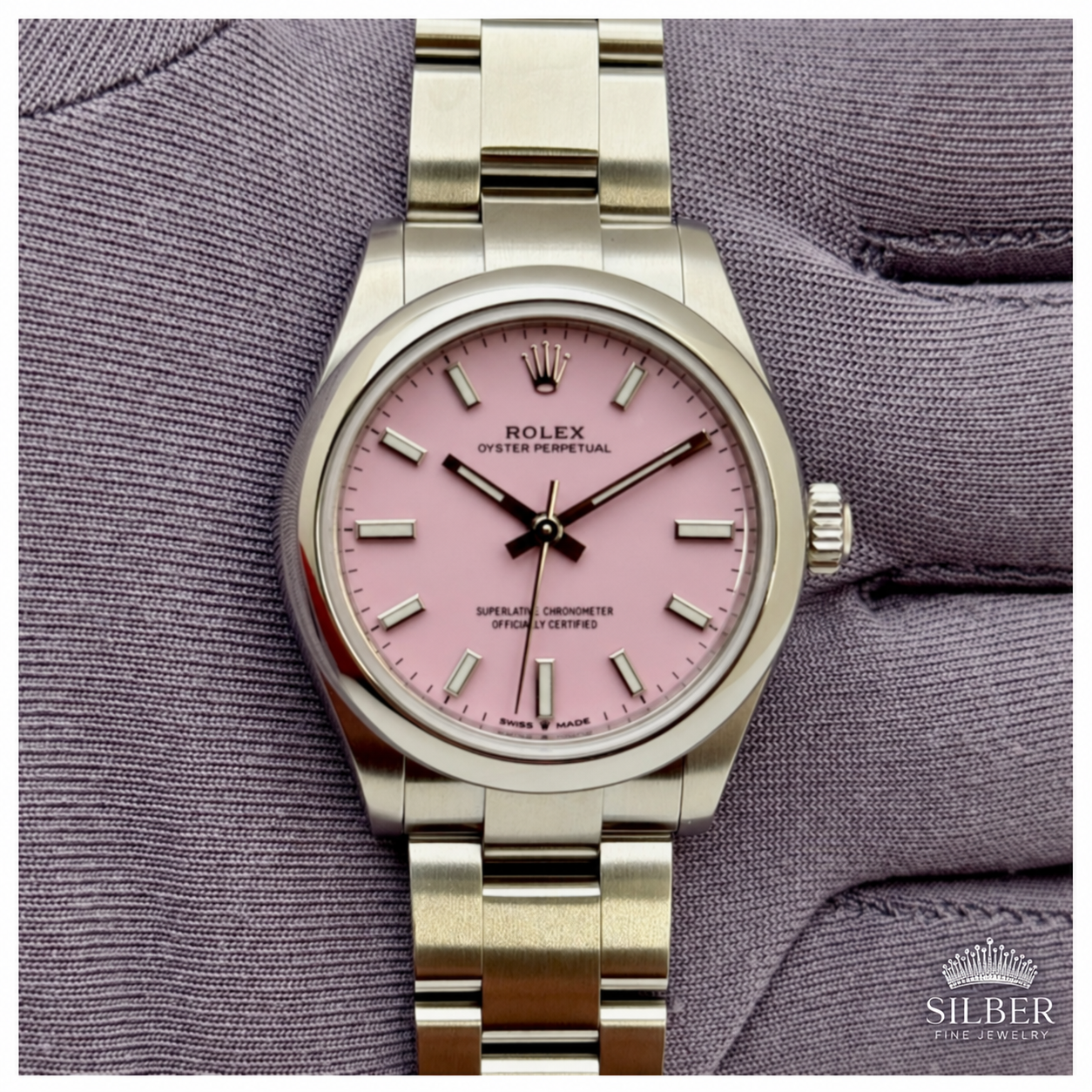 Pastel Rolex on Lavender Cushion.png
