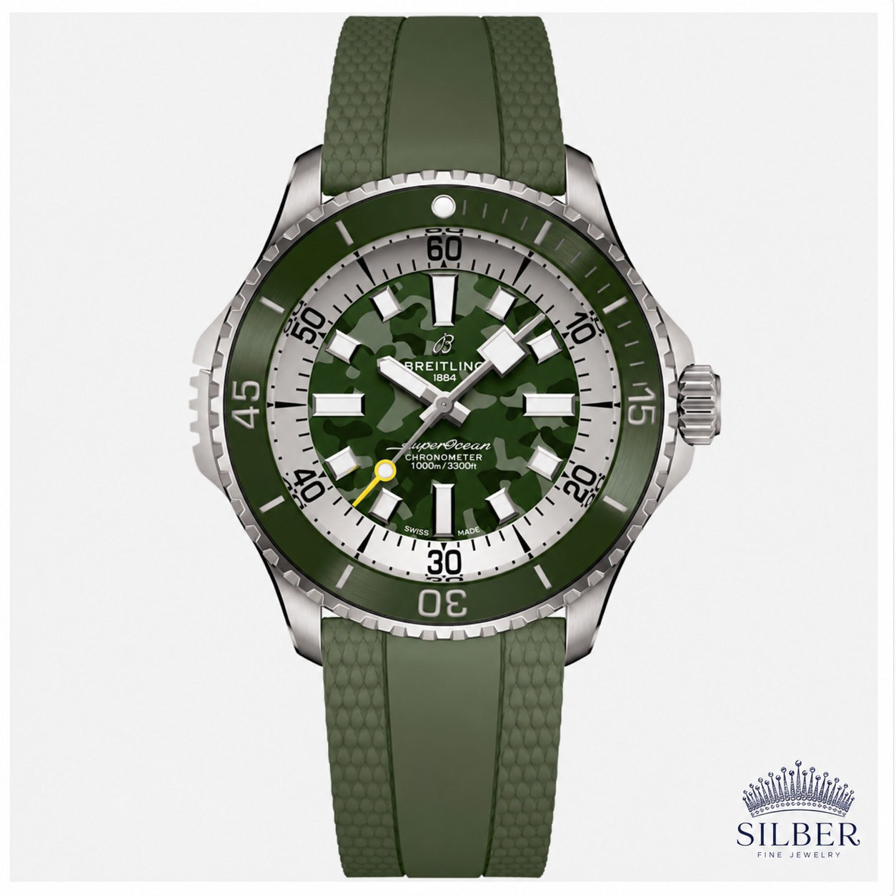 BREITLING SUPEROCEAN AUTOMATIC 46 SUPER DIVER E10379D31L1S1