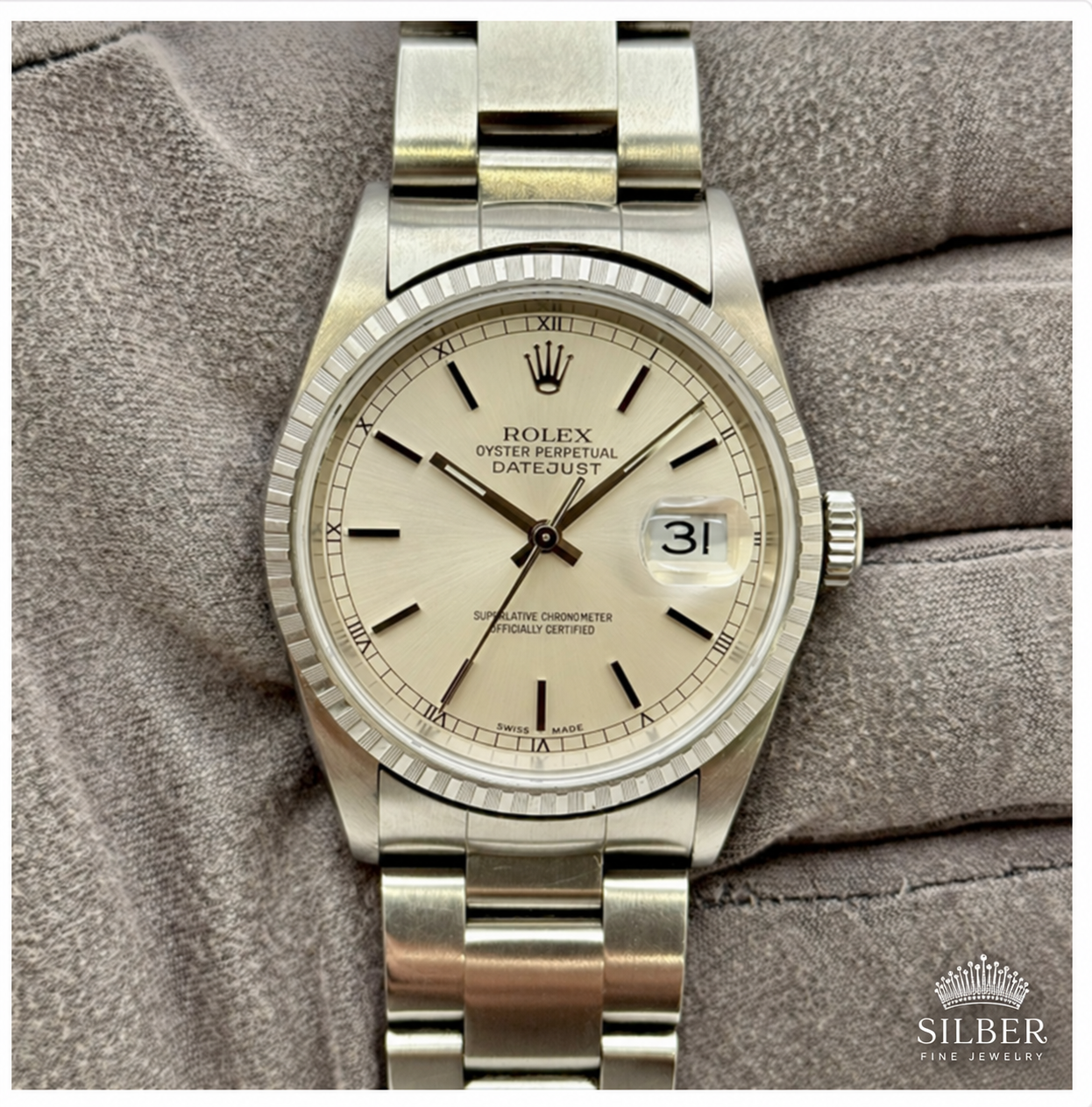 Rolex Datejust with Silber Fine Jewelry logo (1).png