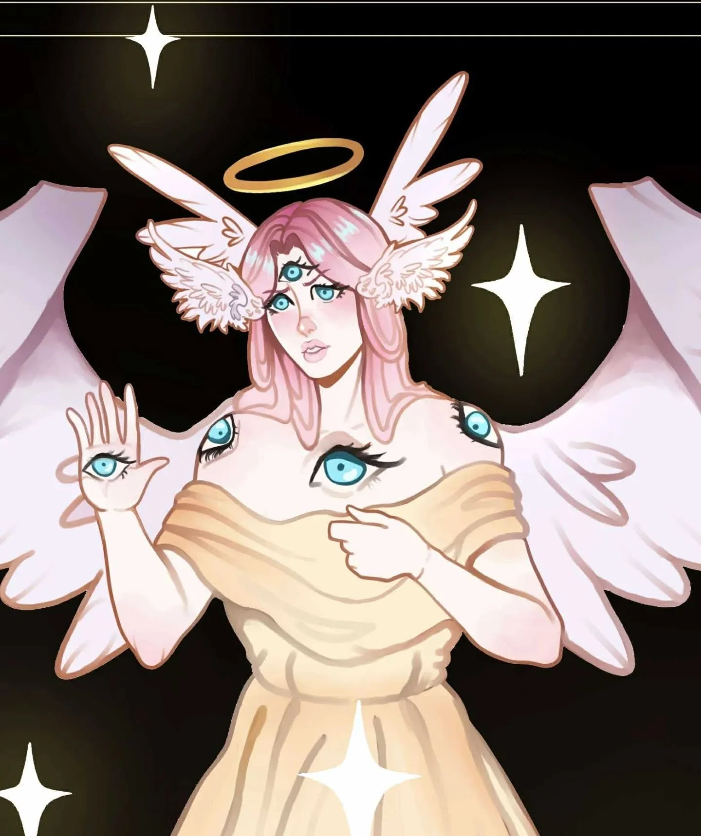 New fantasy adopts coming soon. 
I have an obsession with bibically accurate angels. 

#bibicallyaccurateangel #fantasyart #oc #illustrations #artoftheday🎨