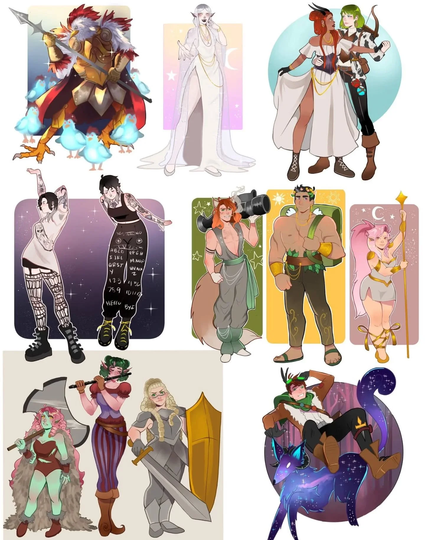 Hey, everyone! It's that time again! Commissions are now open until the end of August, with limited slots available! 80 USD per portrait, and 100 USD for full body + full color! DM me if you want to snag a slot! :)

#commissionsopen #commissionartist