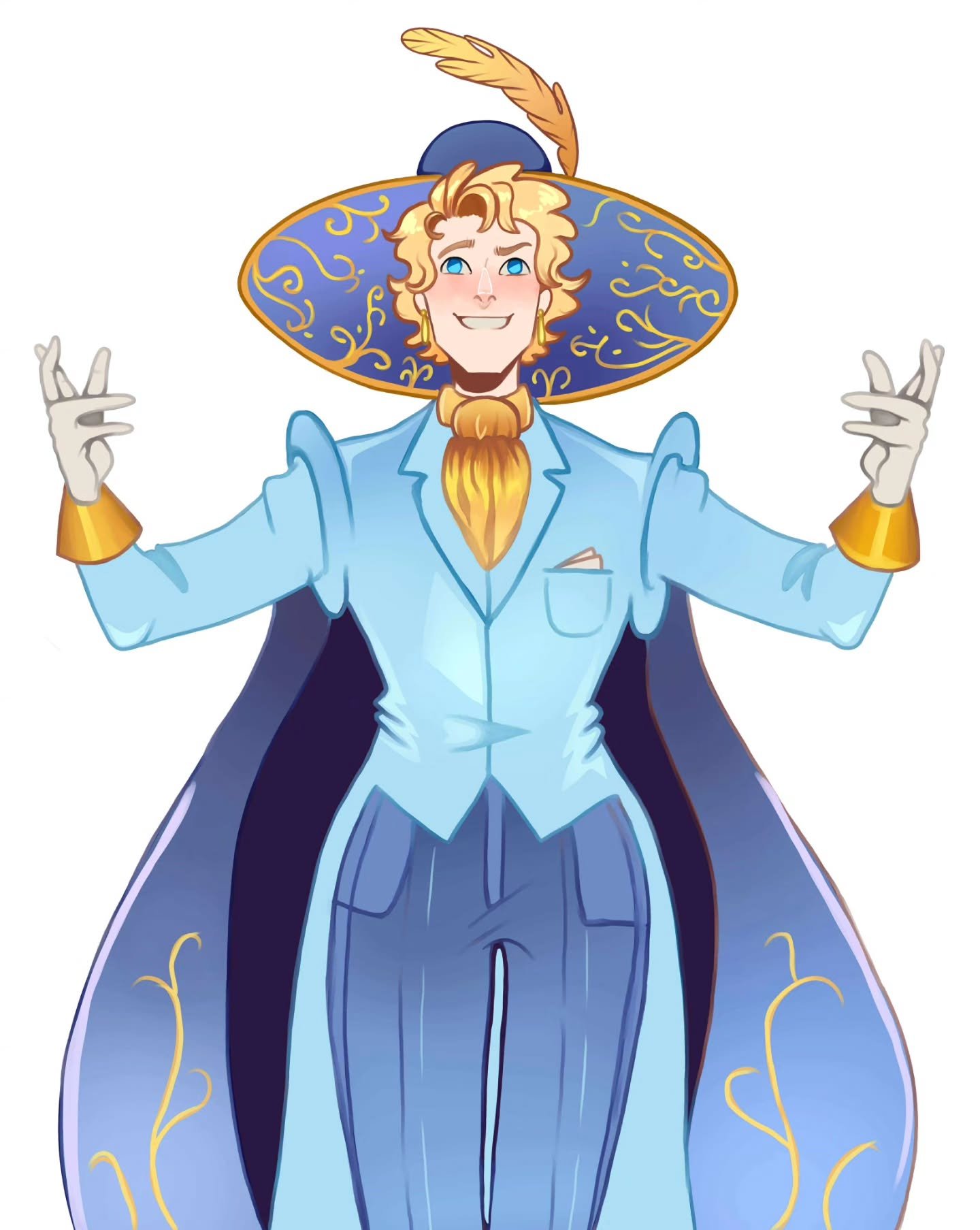 Meet Monty Von Glitz, Present and emotionally rich, (also literally rich. This man was BORN clapping at chatity galas) 

Consider him your new, flamboyant, "tell you how it is while hyping you up" bestie. ;) 

#appdesign #cute #cozy #cozyco