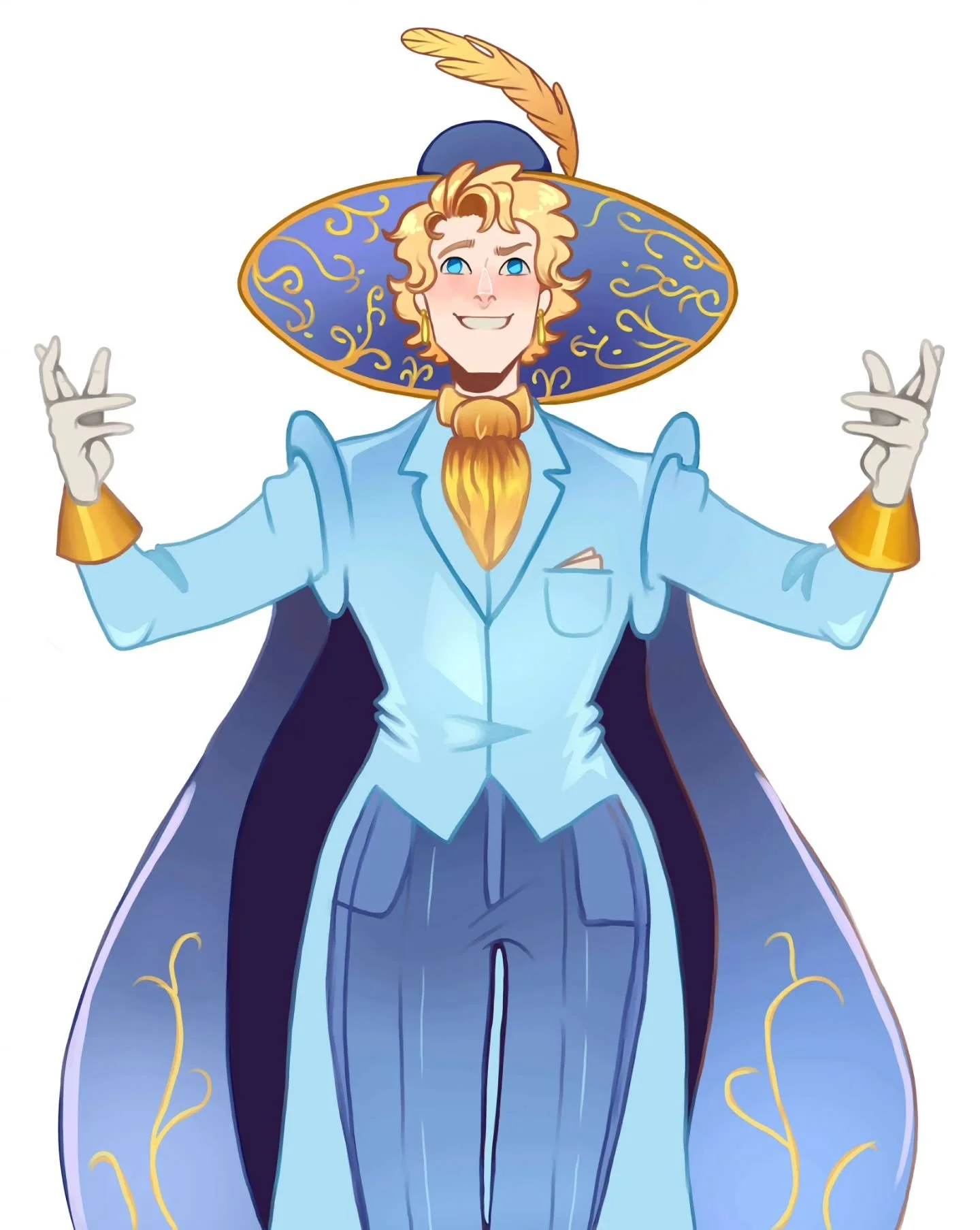 Meet Monty Von Glitz, Present and emotionally rich, (also literally rich. This man was BORN clapping at chatity galas) 

Consider him your new, flamboyant, "tell you how it is while hyping you up" bestie. ;) 

#appdesign #cute #cozy #cozyco