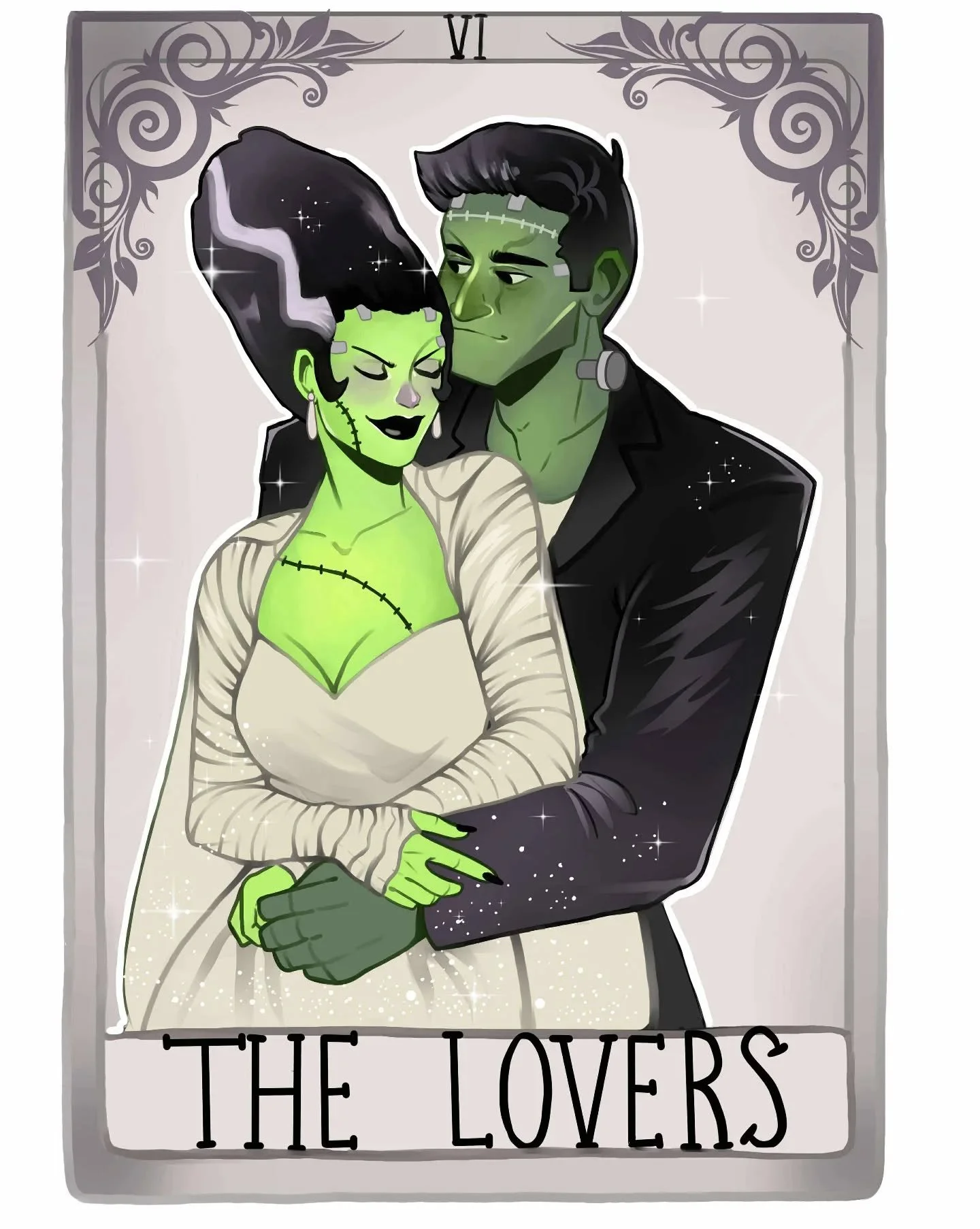 New addition to my Lover's series! 

Which couple should I draw next? :) 

#frankensteinsbride #brideoffrankenstein #frankensteinfanart #fanart #digitaldrawing