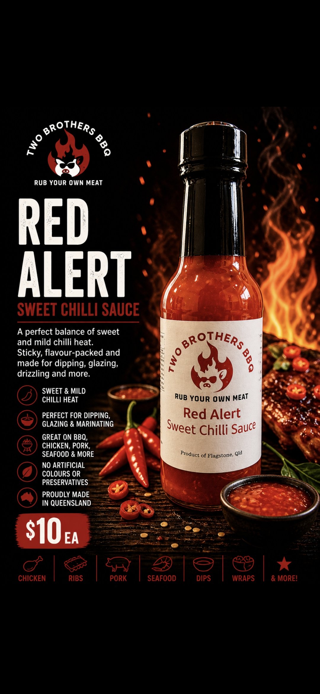 Red Alert- Sweet Chilli Sauce