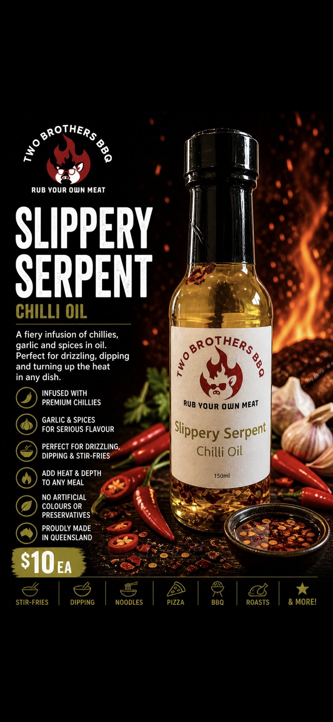 Slippery Serpent- Chilli Oil