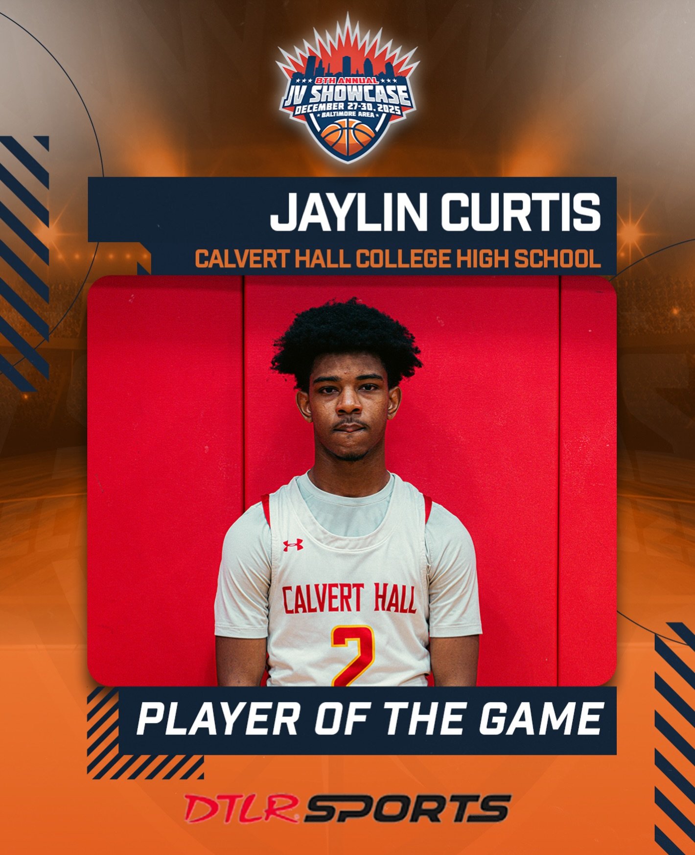 Jaylin Curtis is your Player of The Game vs Georgetown Prep