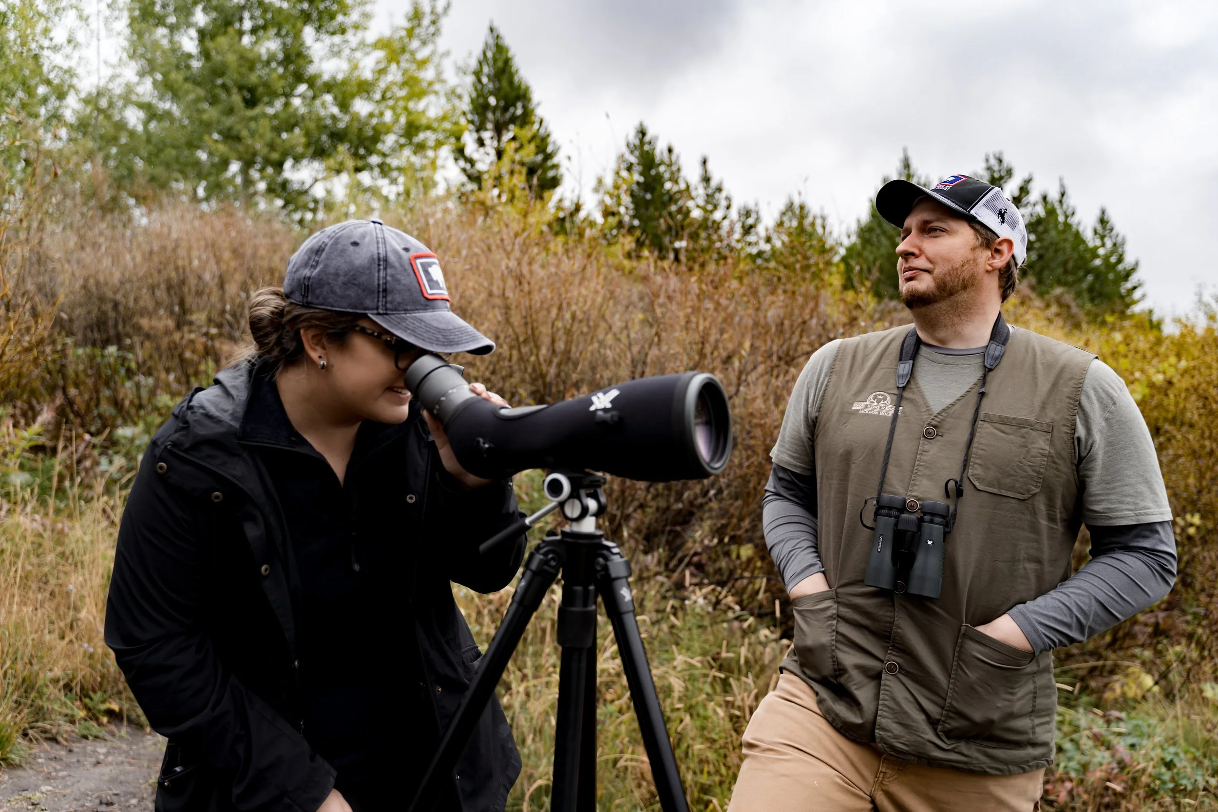 Tour Guide, Gabe and Guest Scanning for Wildlife.jpg