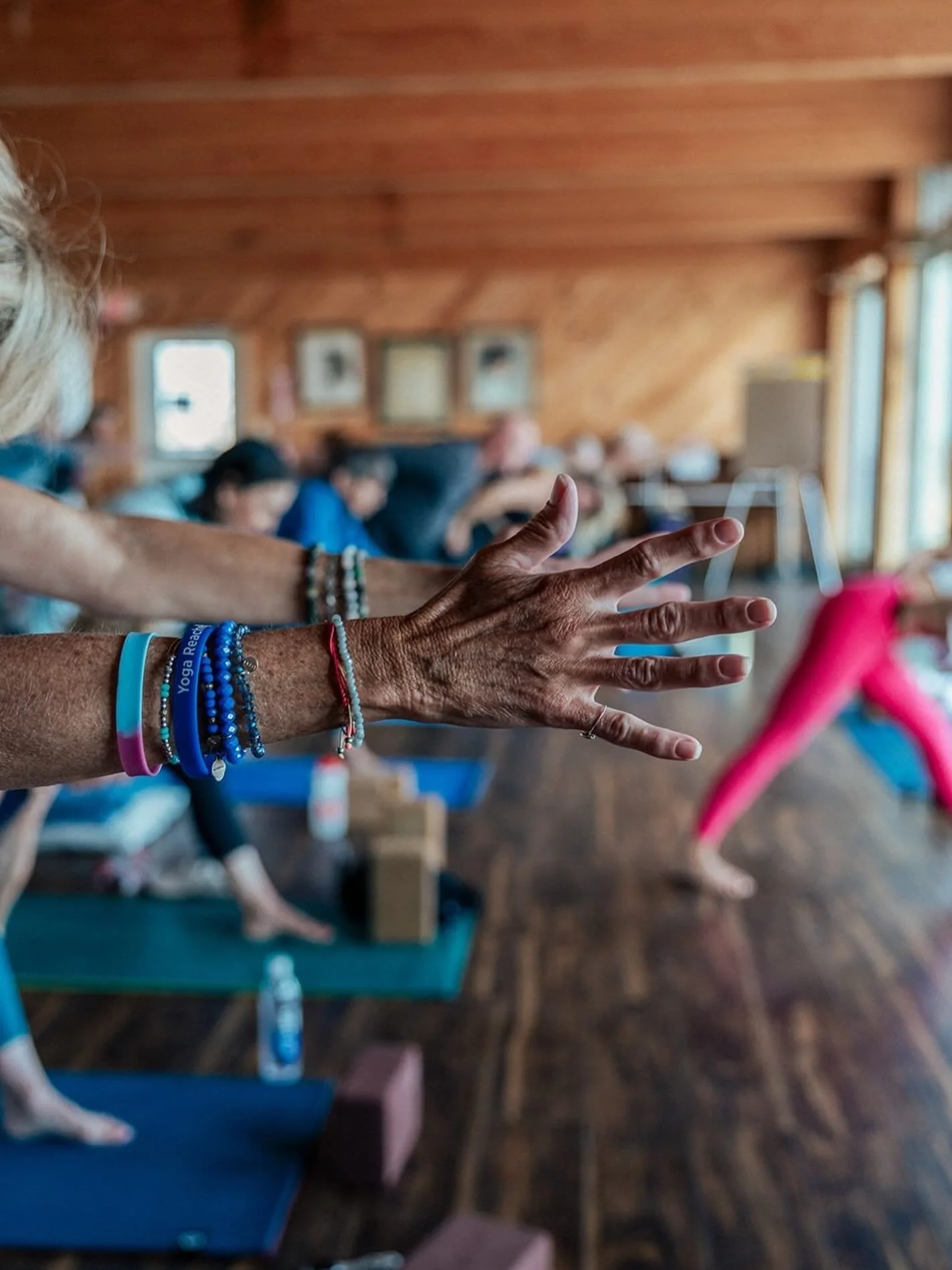 Sometimes the bravest thing you can do is lean in.

To the change
The growth
The fear
The joy
The love

Yoga teaches us this. Yoga teaches us that what we try to control actually controls us. Imagine the felt freedom of surrendering and not having to