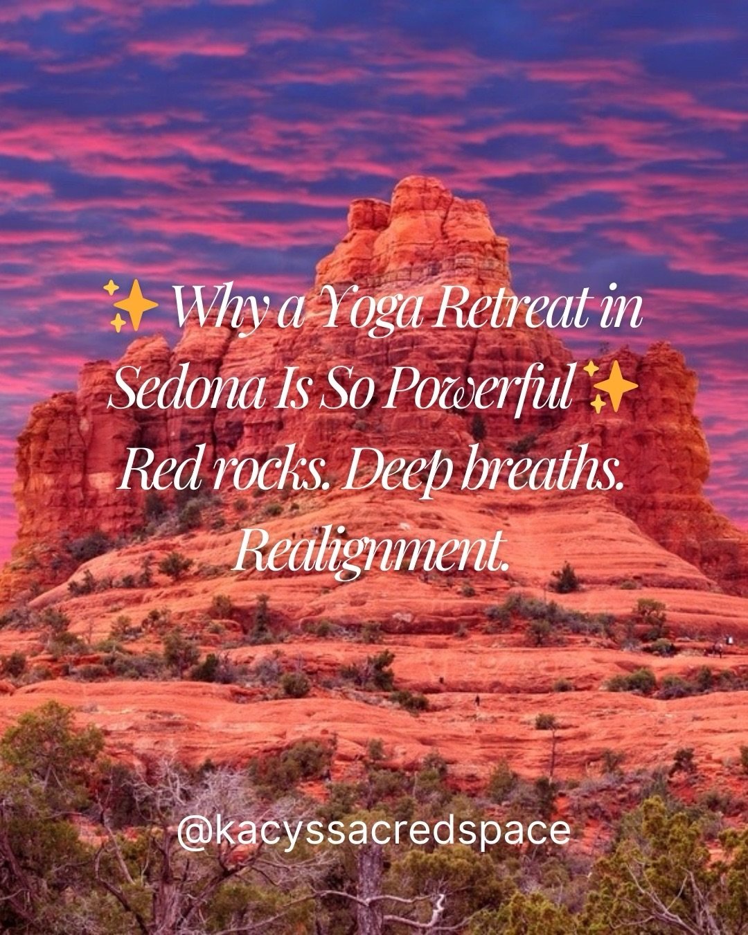 Slowness
Softness
Ancient land
Barefeet on the Earth
Where your yoga becomes more of a conversation between mind, body and spirit. 

A five day retreat to Sedona 🌵 
March 25th-29th

A single room just opened up and I also have a triple room availabl