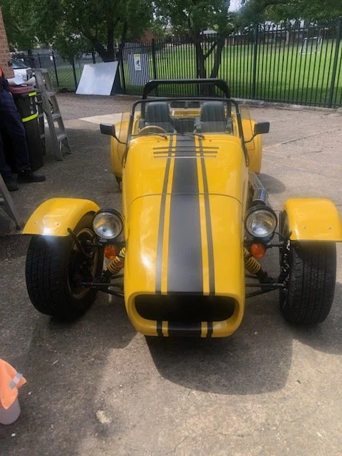 Restoration of vintage vehicle decals