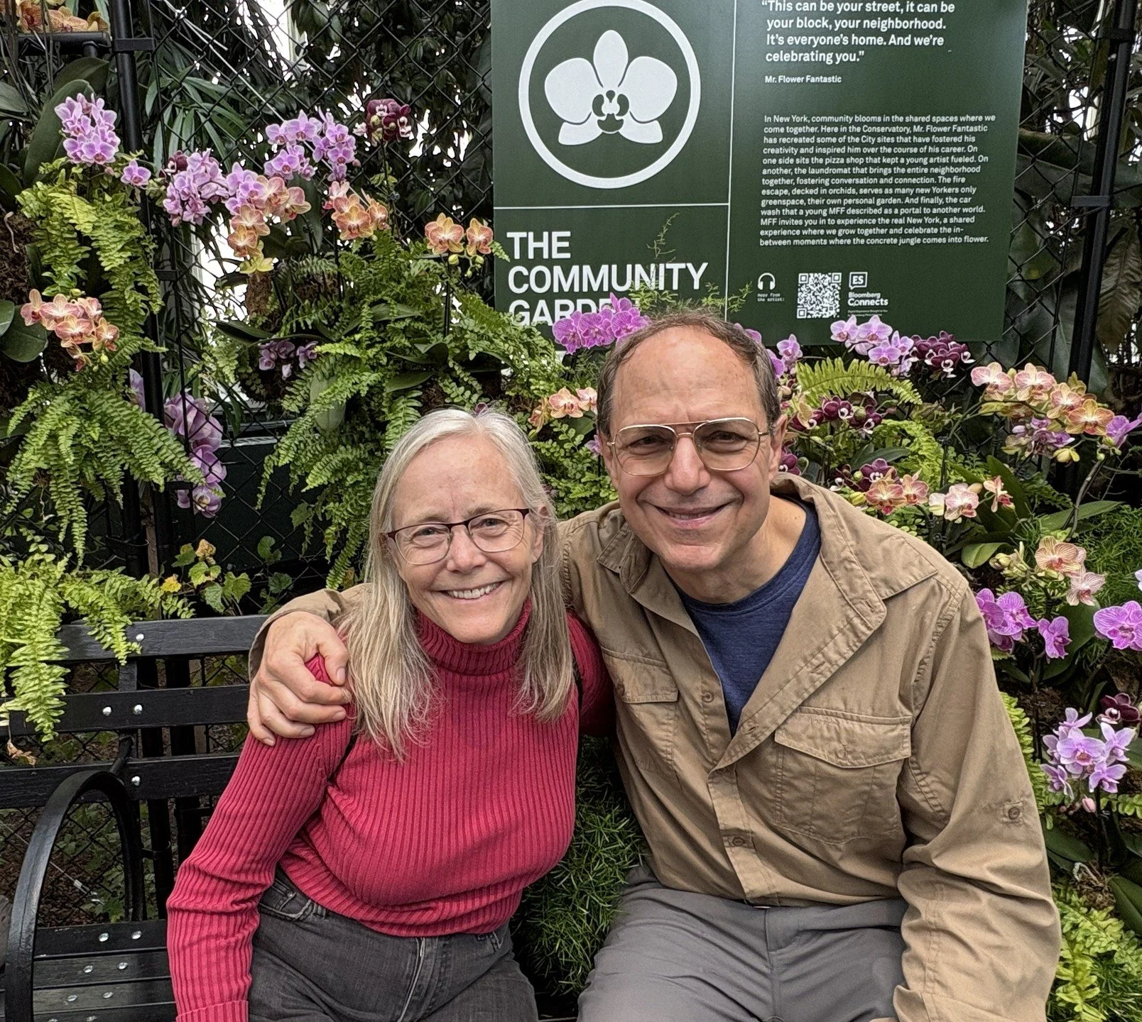 The annual Orchid Show opened yesterday at the New York Botanical Garden, and for the first time ever, Corde and I were there. What a treat! I'm not normally a flower guy, but we loved the astounding variety of orchids from all over the world, not to