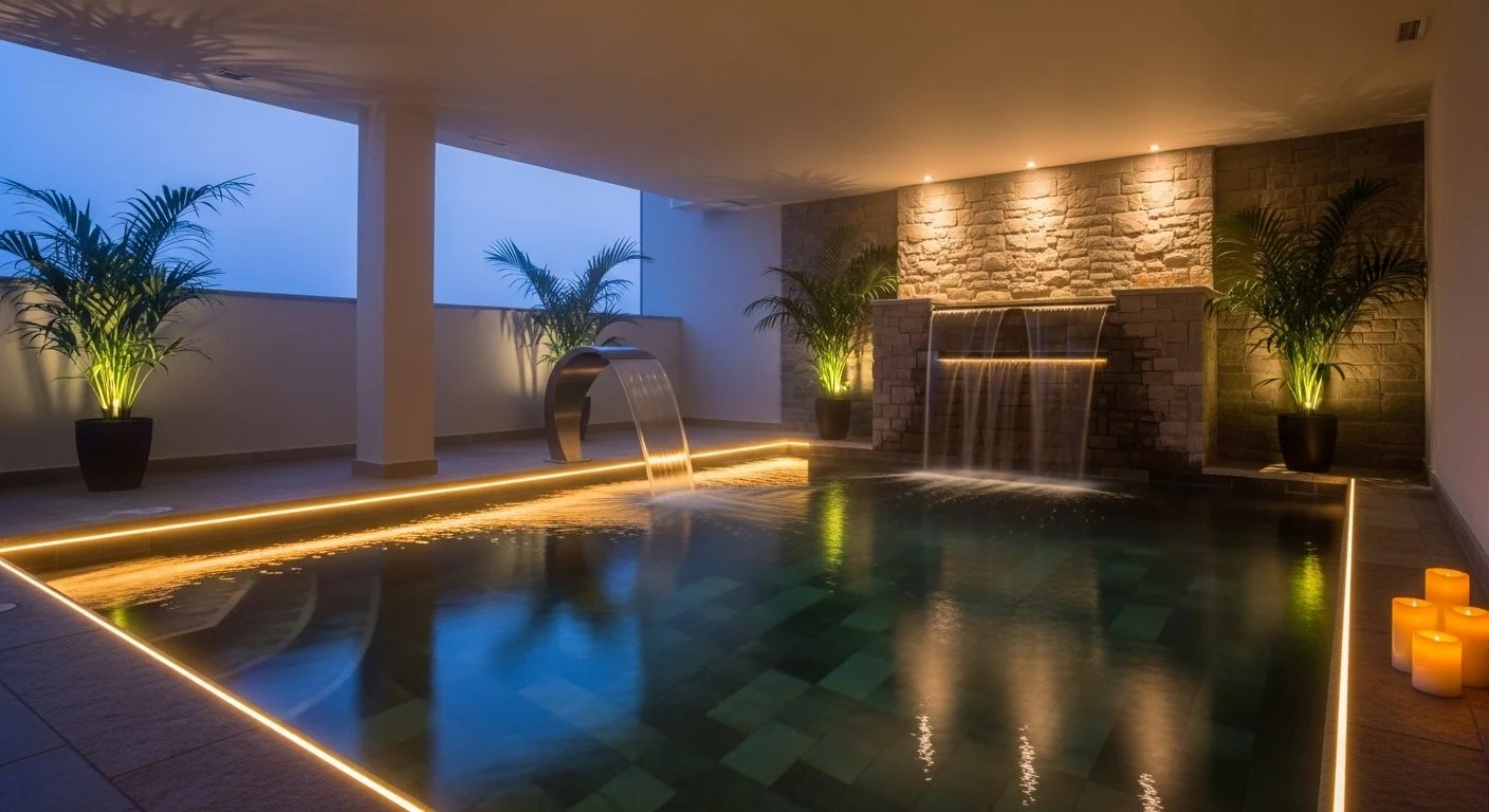 Luxury Spa Pool Design Secrets: Lighting, Waterfalls, and More