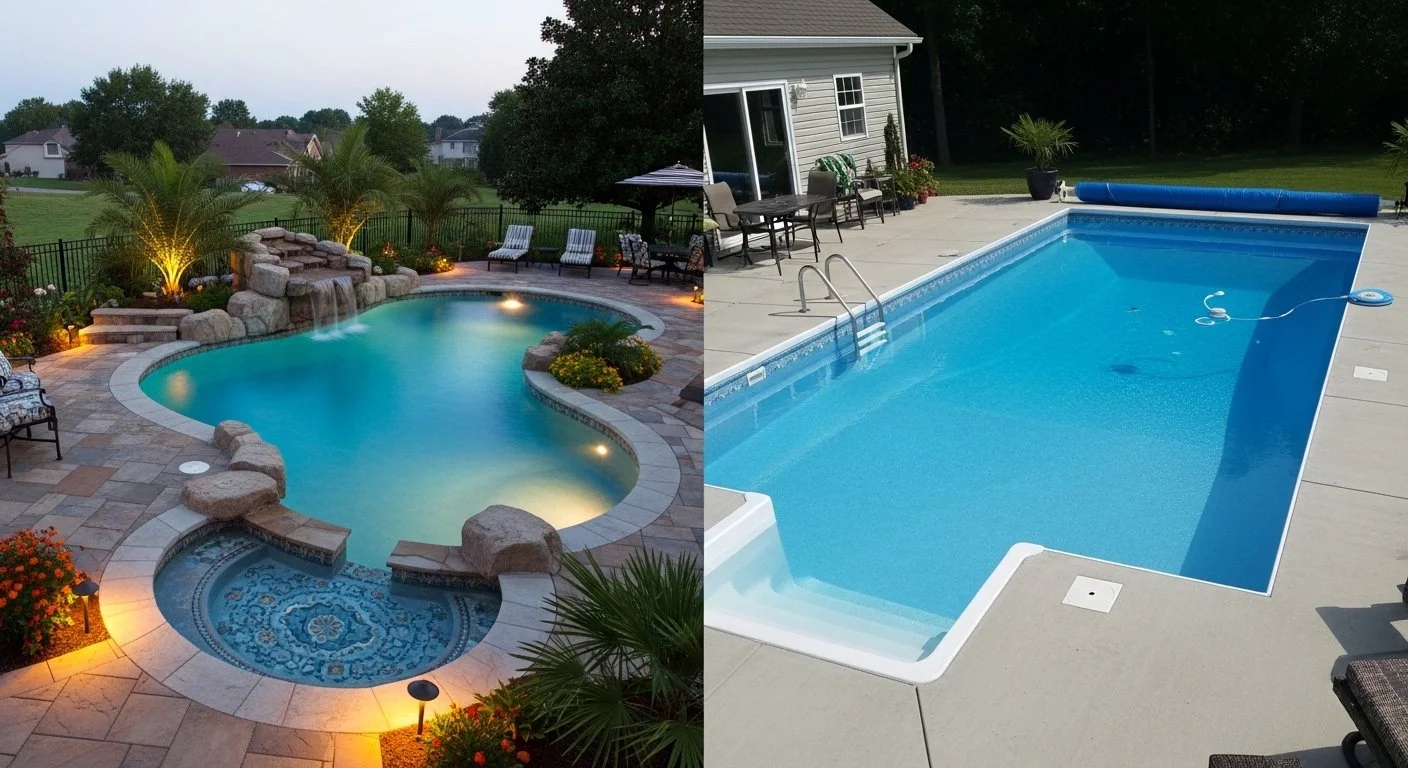 Custom Pool or Fiberglass Pool?