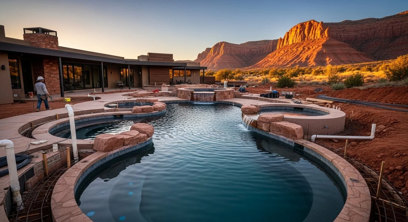 Custom Pool Designs for Southern Utah Homes