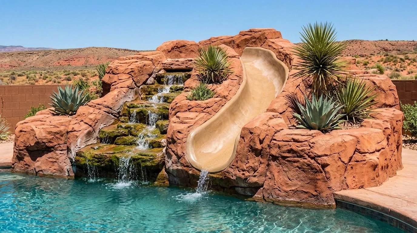 rock pool slides Utah