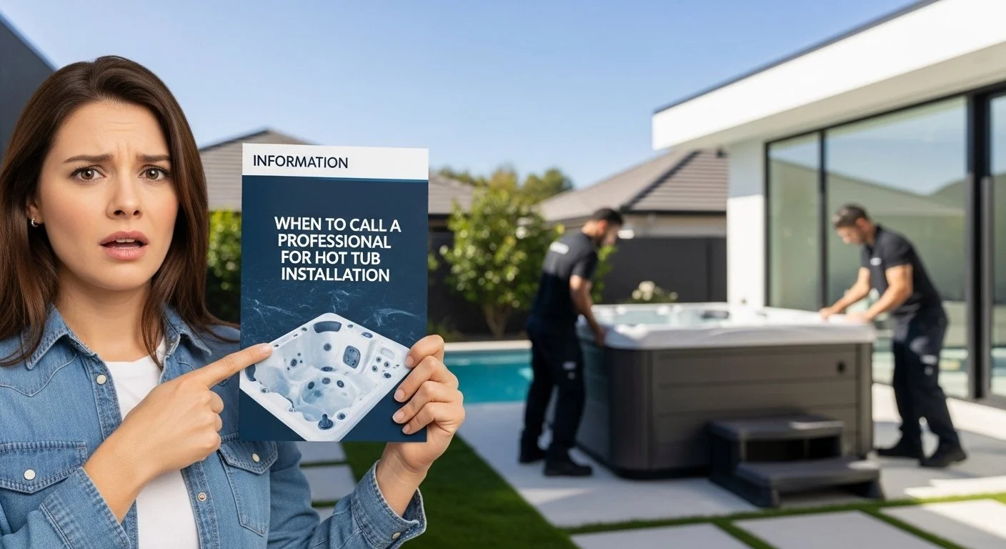 Professional for Hot Tub Installation