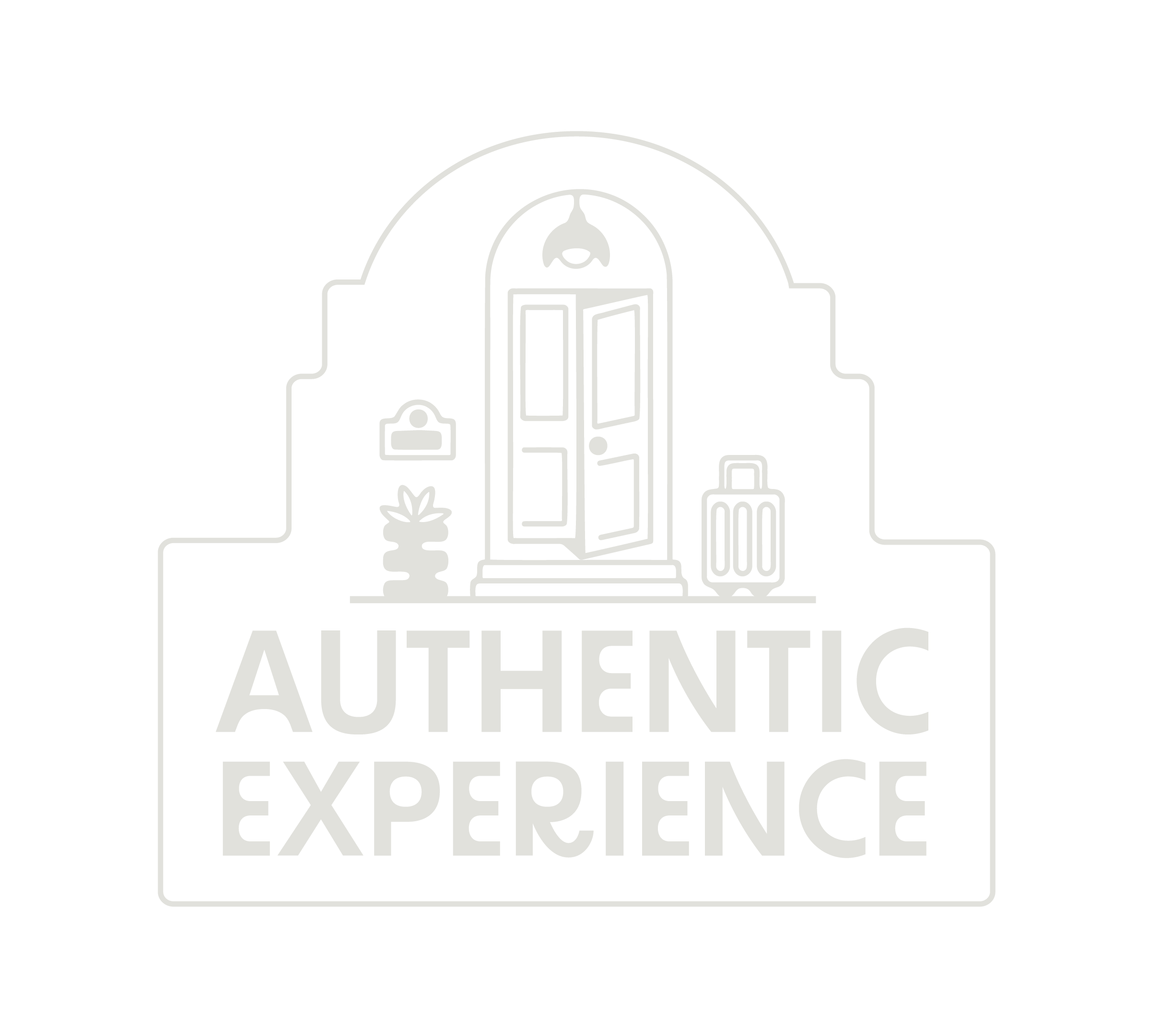 Custom travel agency logo with wanderlust-inspired design