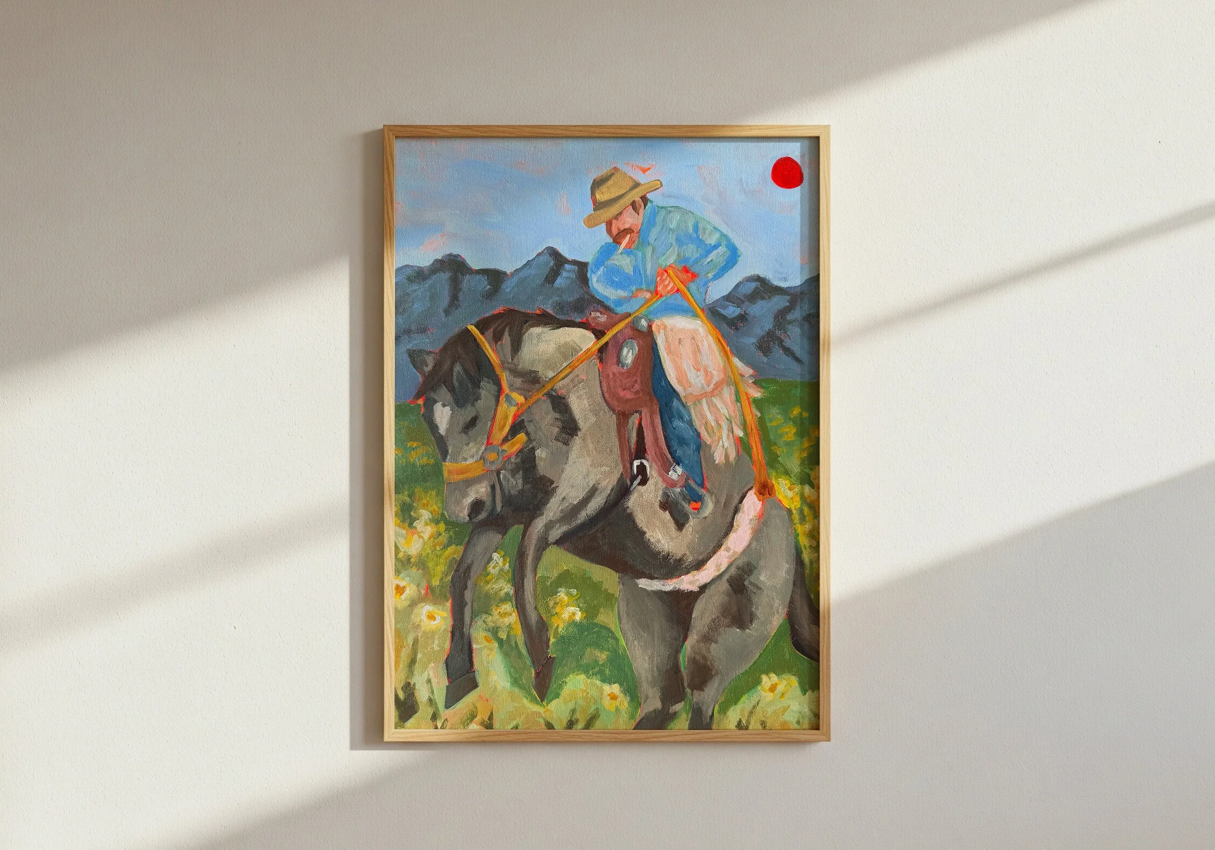 Dude Ranch Art Print
