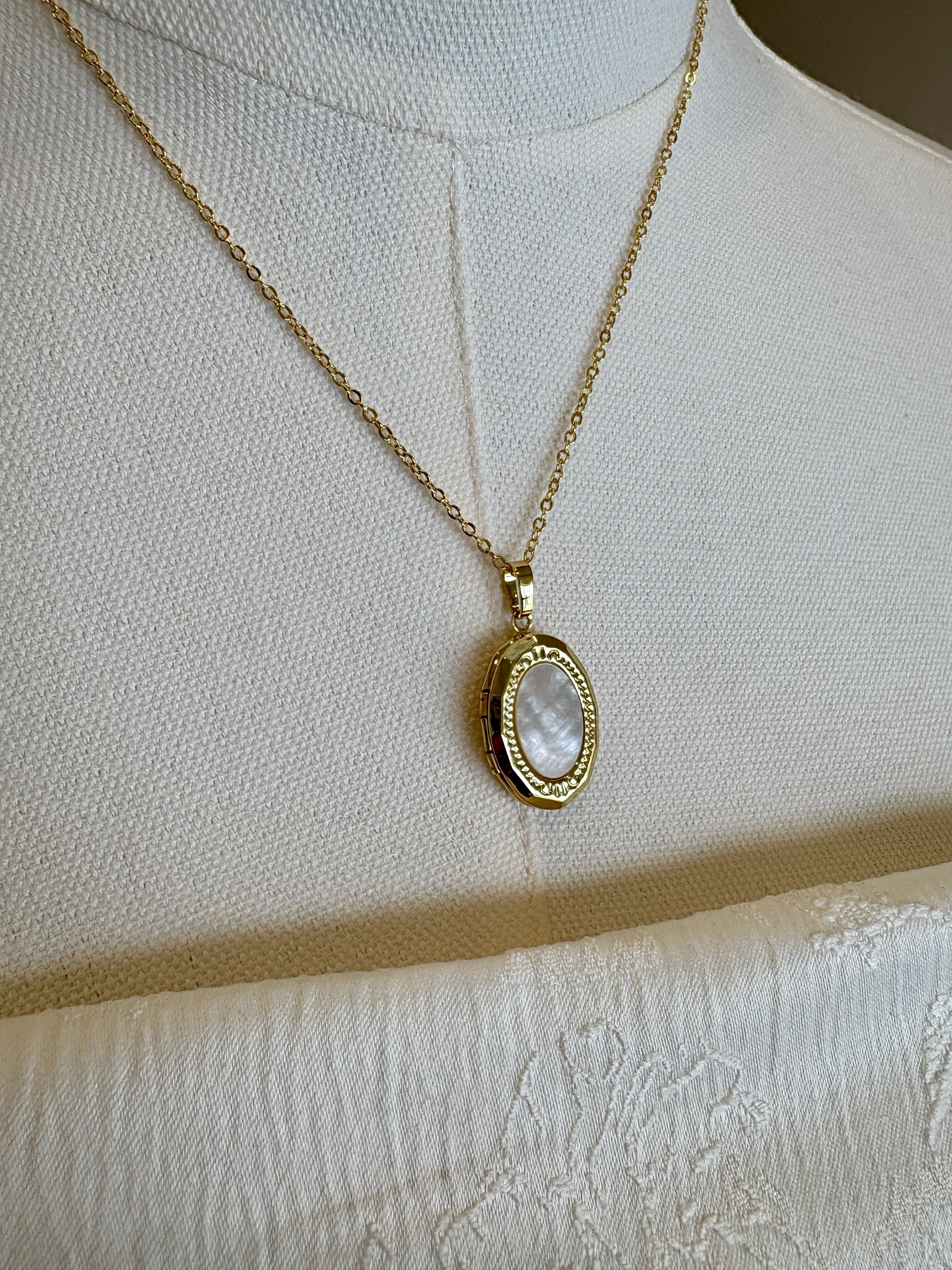 Isabelle Locket Necklace