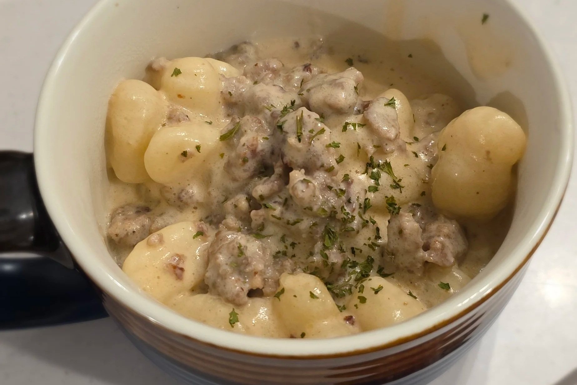 Cozy Cooking Series: Parmesan Sausage and Gnocchi