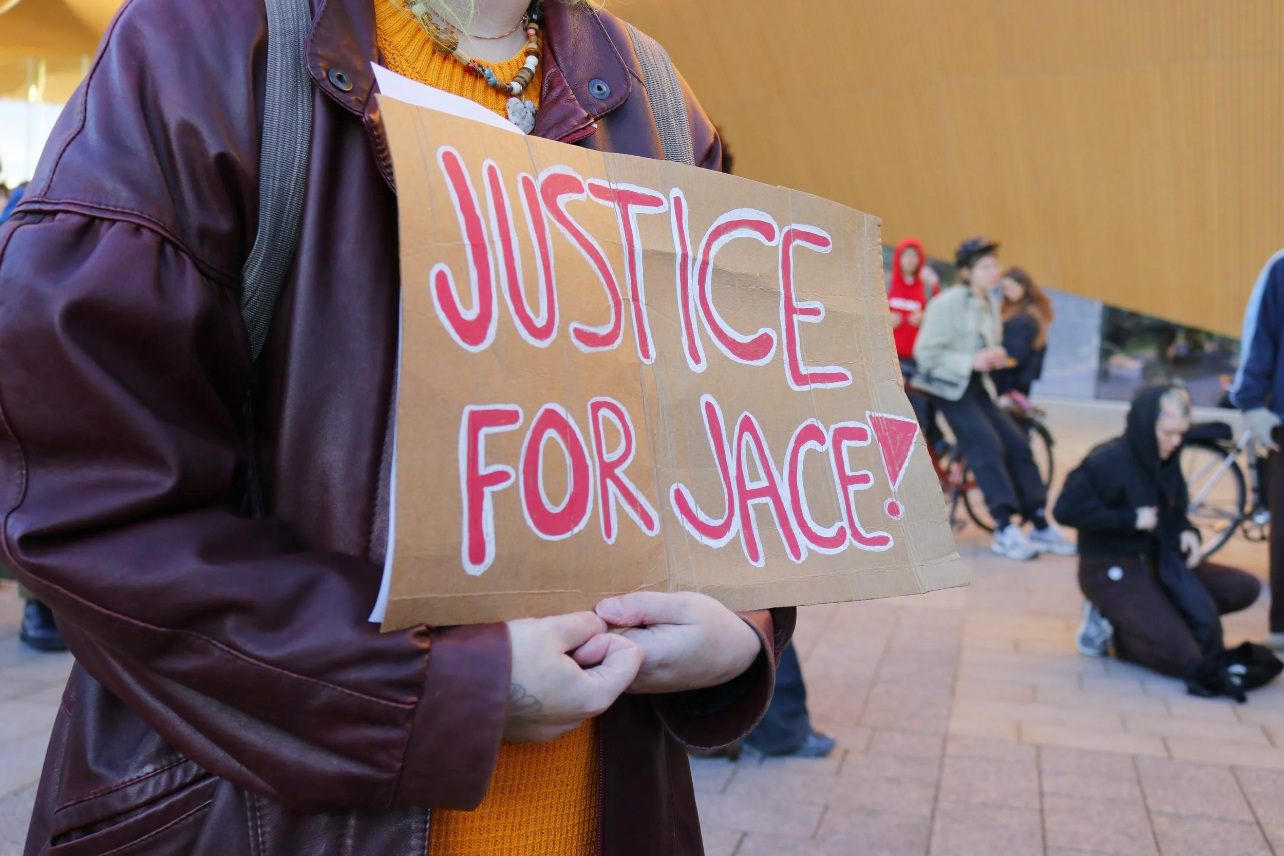 A protest demanded transparency and justice for Jace: What happened?