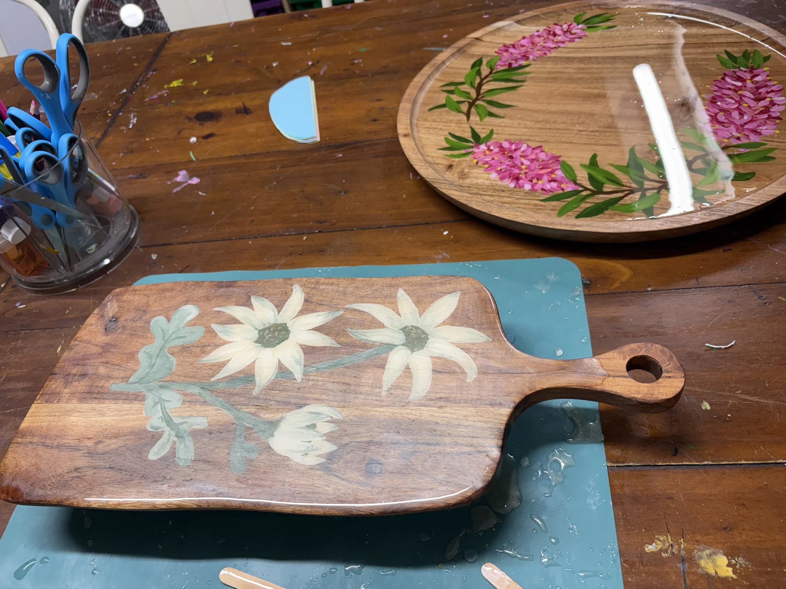 resin trays