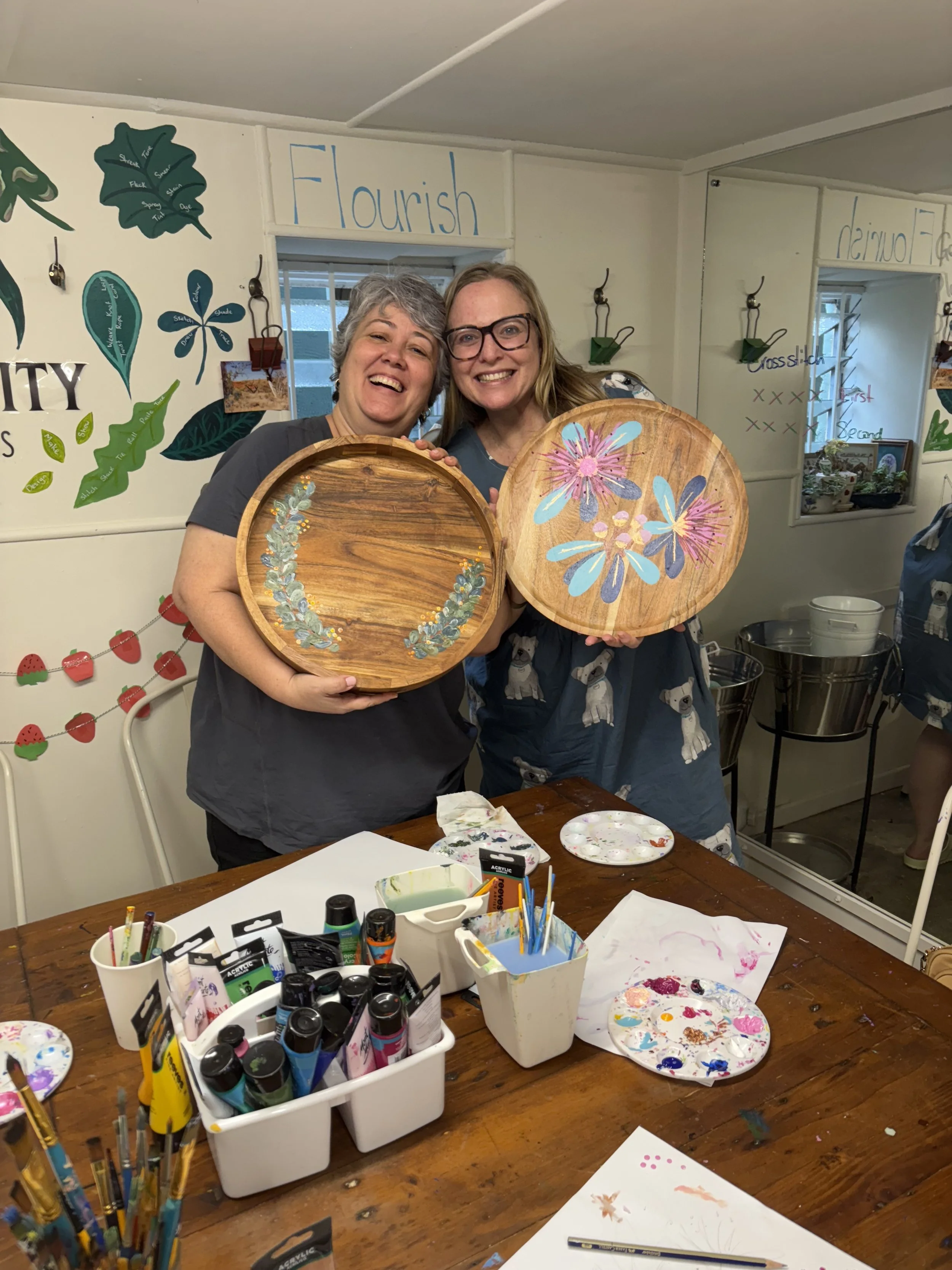 painted tray class