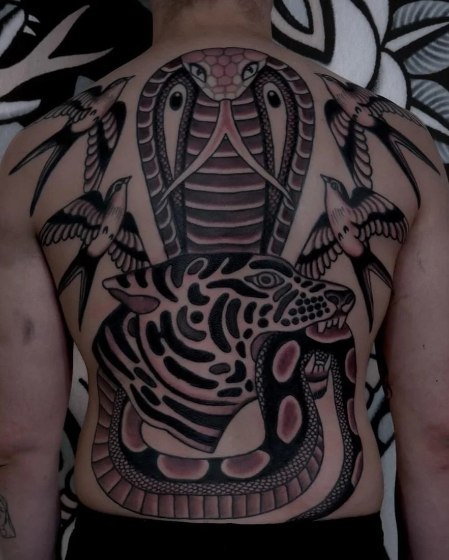 Malmö Sweden Traditional Old School tattoo