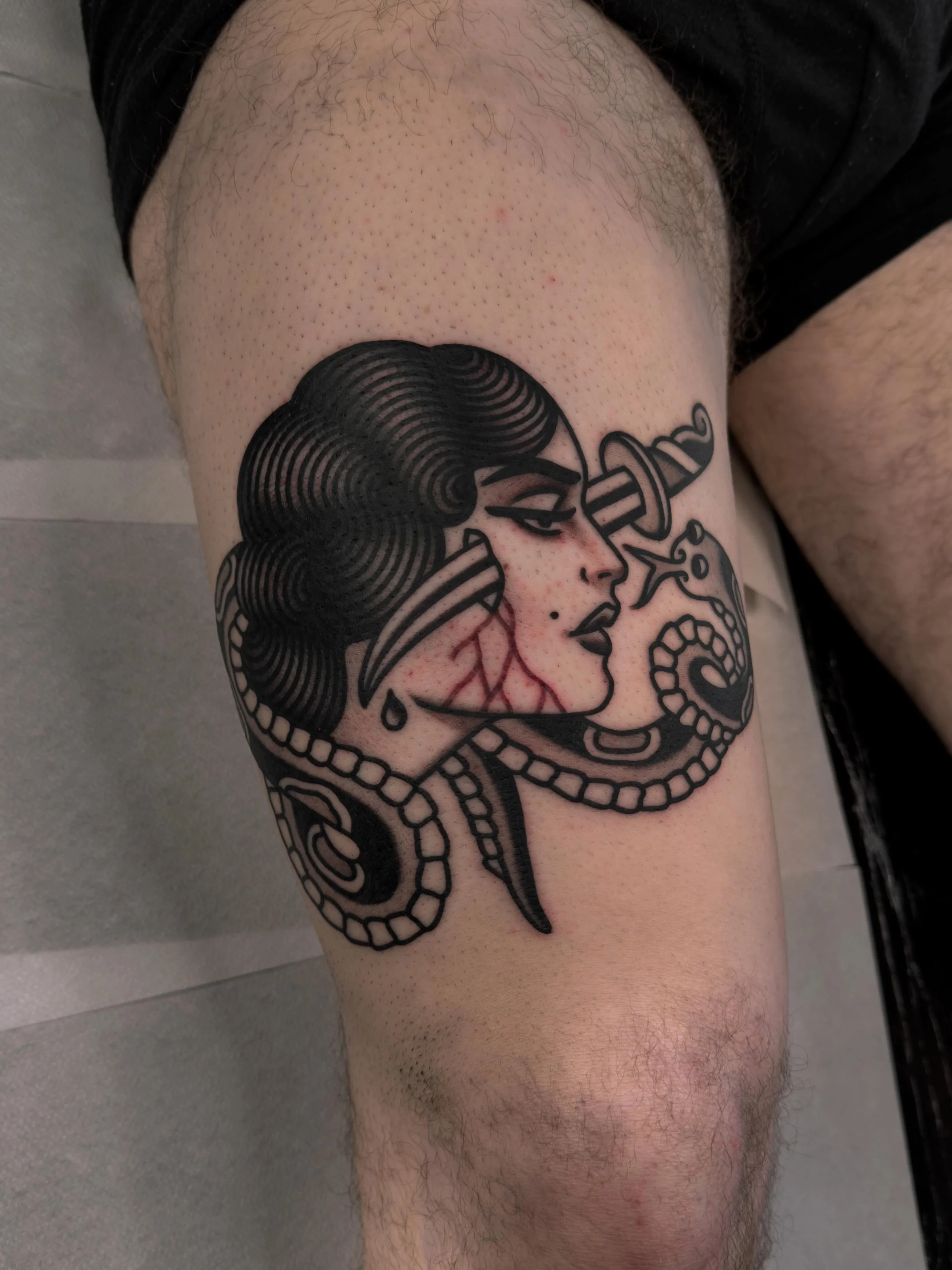👩🏻🗡️🐍 from last month, thanks again Gustav!