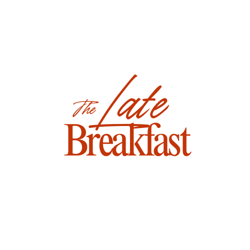 Logo of The Late Breakfast, a brand trusted by KR Kosher certification.