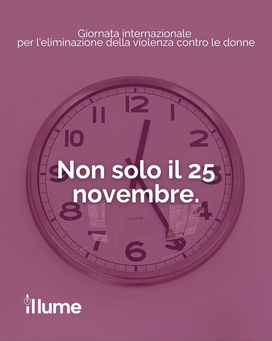 Giornata internazionale per l’eliminazione della violenza contro le donne 