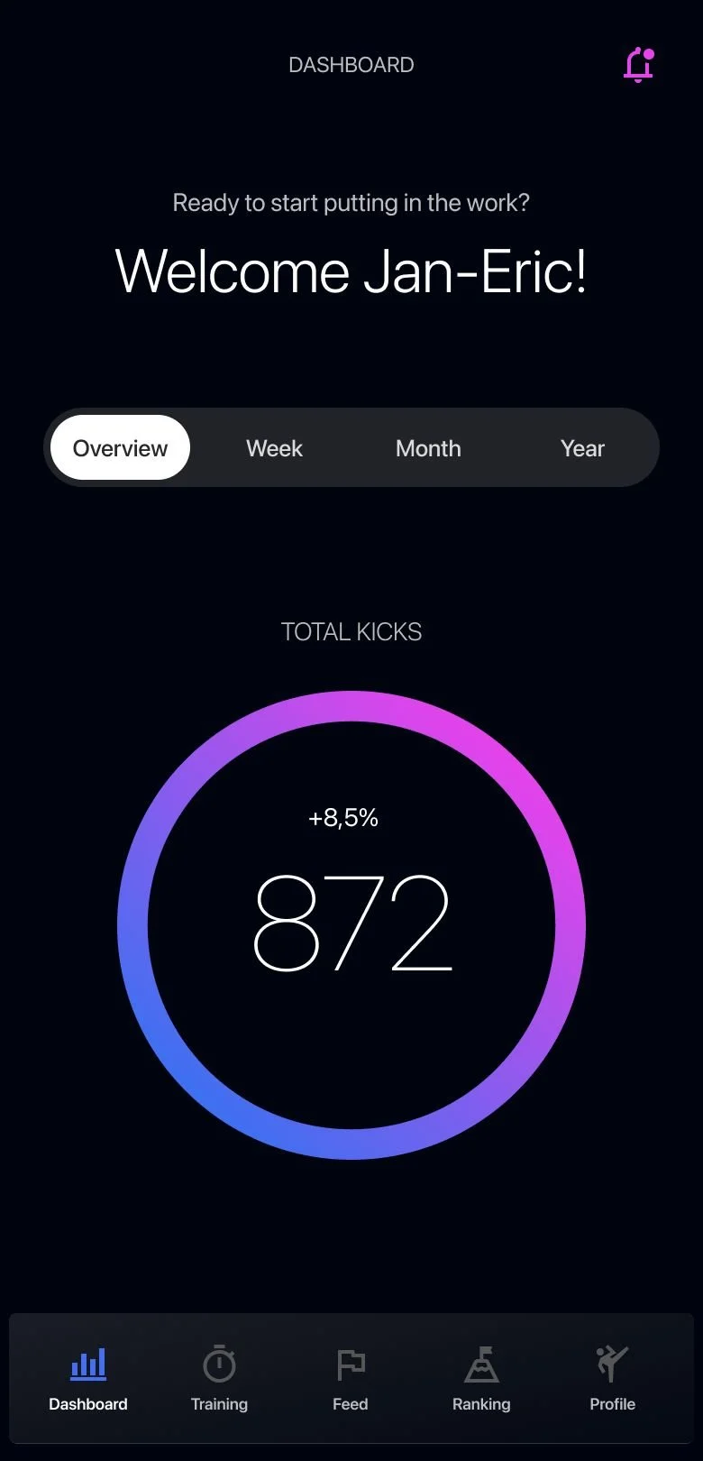 Kick Sensor Embedded Ai Kick AI - Smart Sport Sensor for Kicking Training
