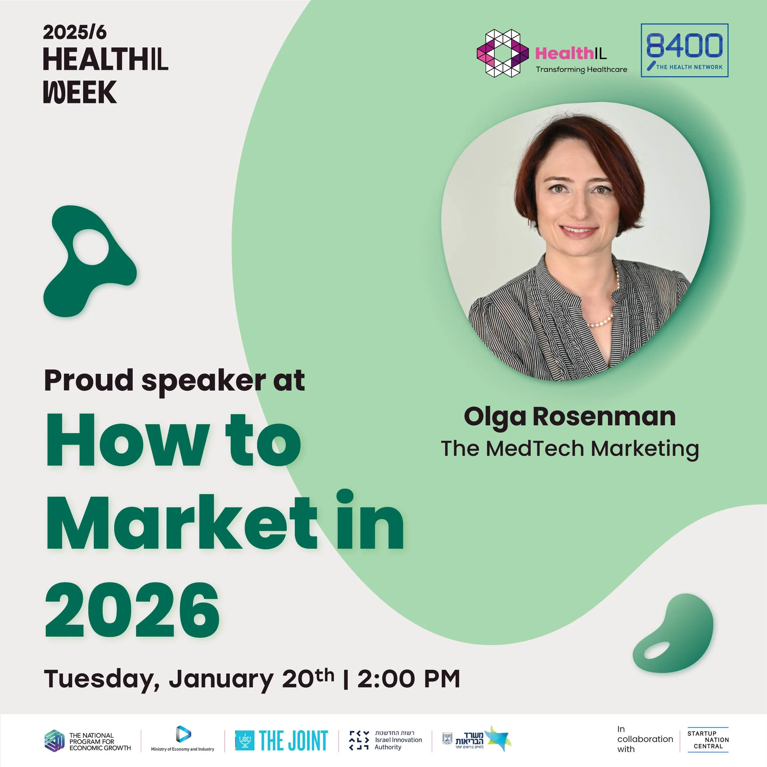 HealthIL Marketing Innovation Workshop