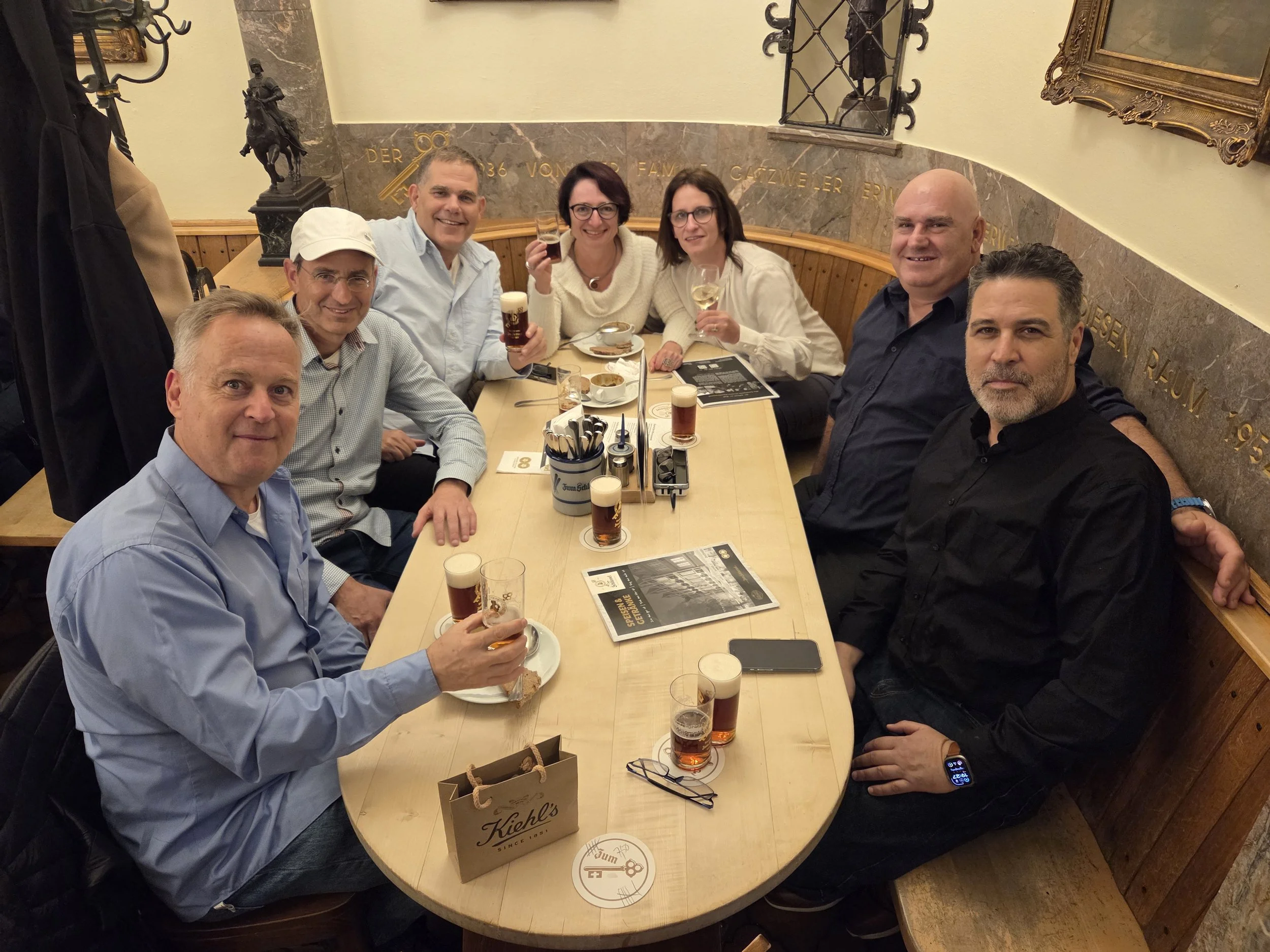MedTech Marketing clients dinner at MEDICA