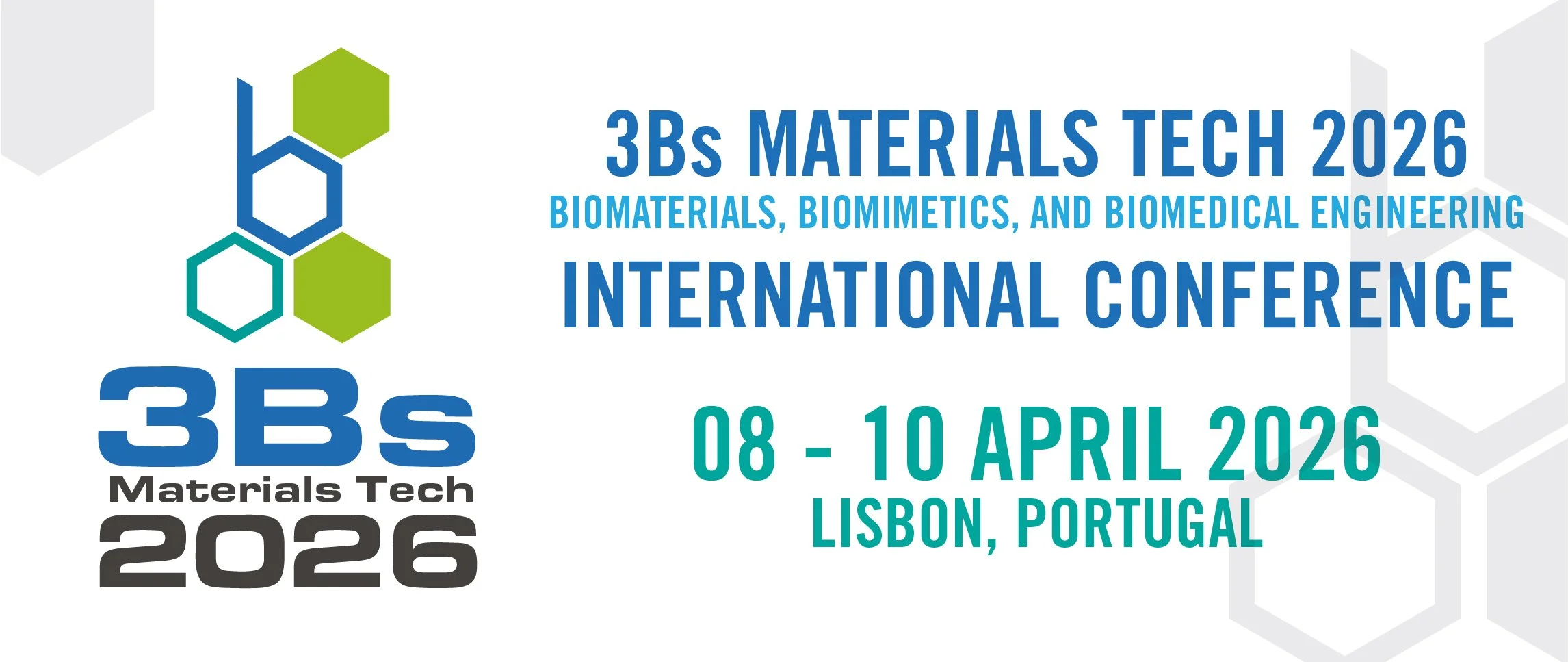 3Bs MaterialsTech 2026 - Biobased, Bioinspired & Biomimetic Technologies for Future Materials