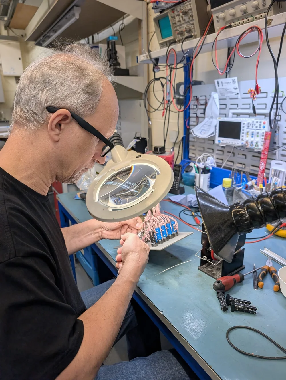 Electronic repair engineers at Northern Power Electronics Newcastle