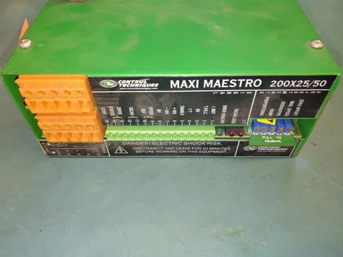 Control Techniques Maxi Maestro 200 frequency converter repair – offshore wind turbine preventive maintenance