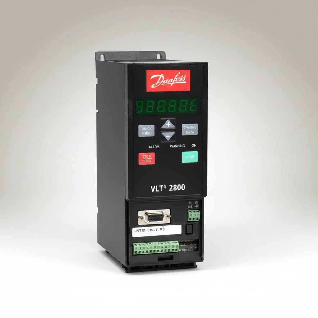 Danfoss VLT 2800 Inverter Drive – 195N0039 – 1.1 kW – 3-Phase VFD