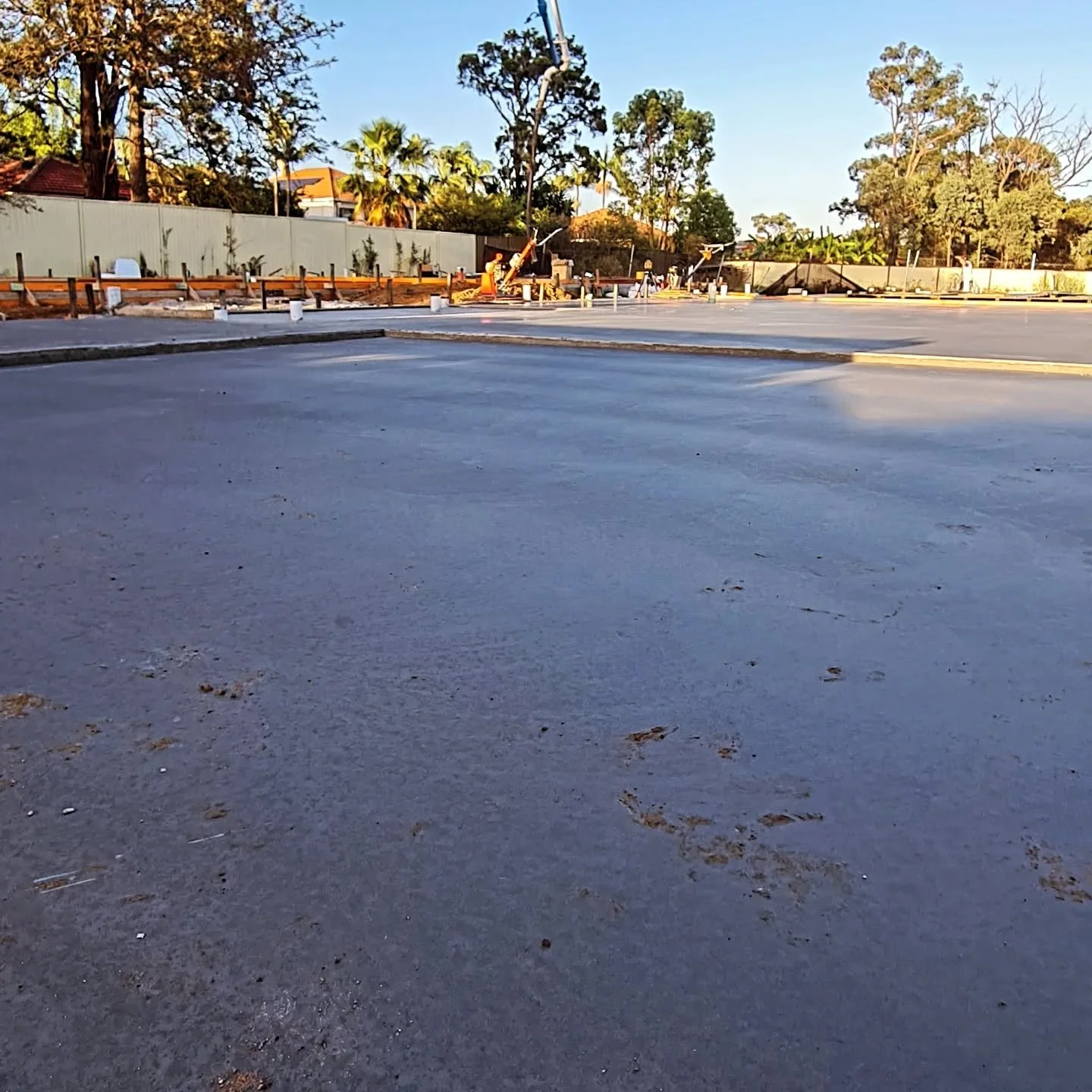 McBurney Project - Stage 2: Quick slab snaps of House 4,5&amp;6. Great work by our team and select trades to achieve this project milestone.