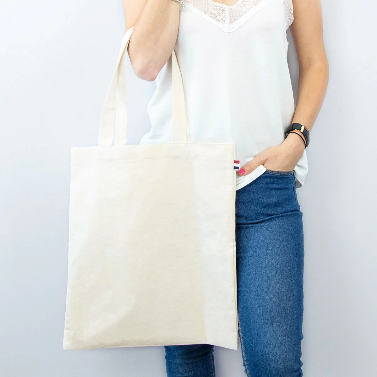 Tote bag personnalisé à Perpignan — Fabrication française, livraison en Occitanie