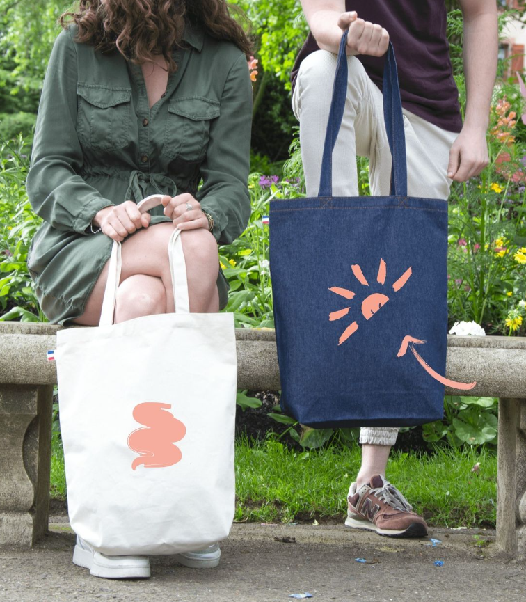 Tote bag personnalisé à Troyes — Fabrication française, livraison en Champagne