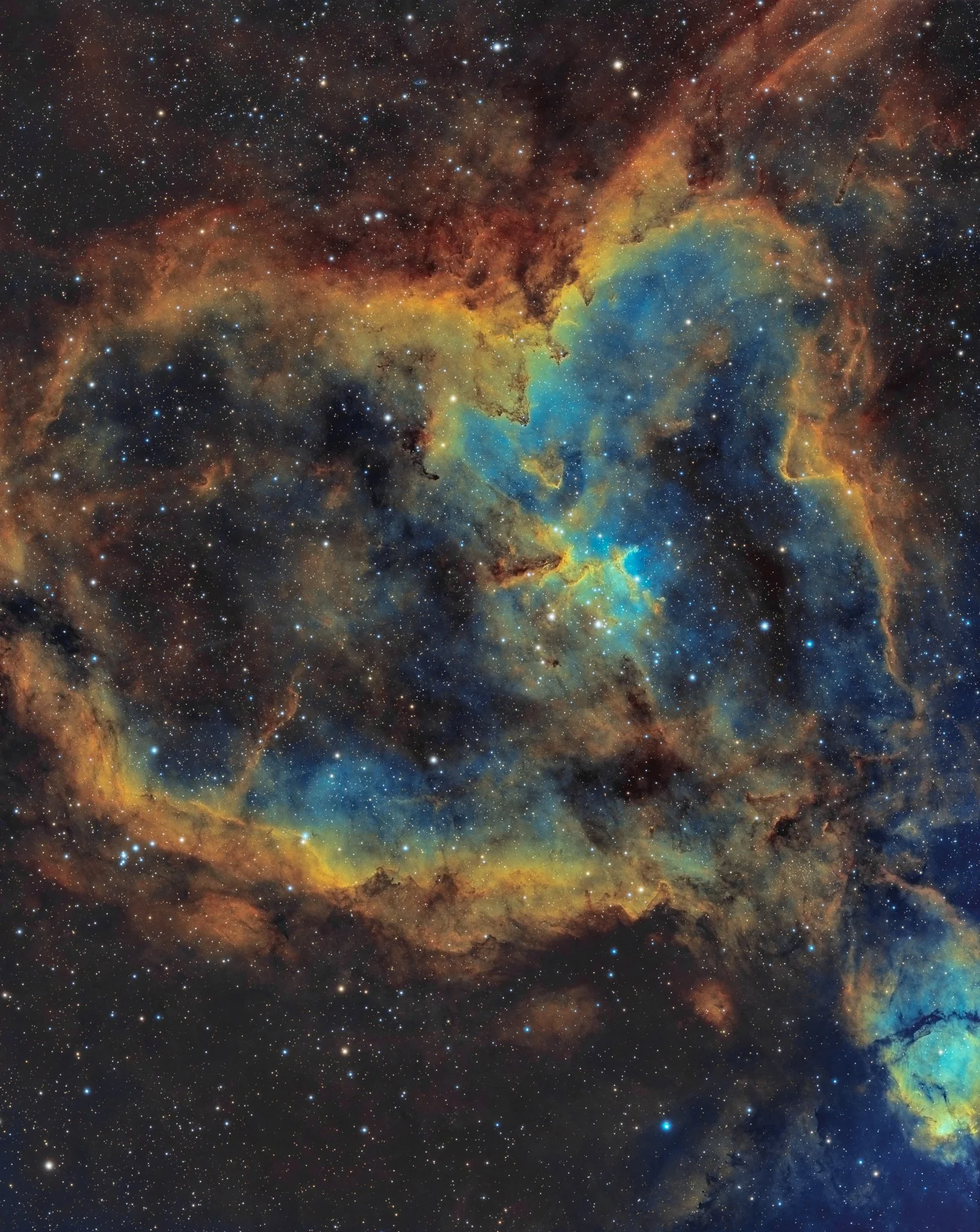 La nébuleuse du cœur (IC 1805)