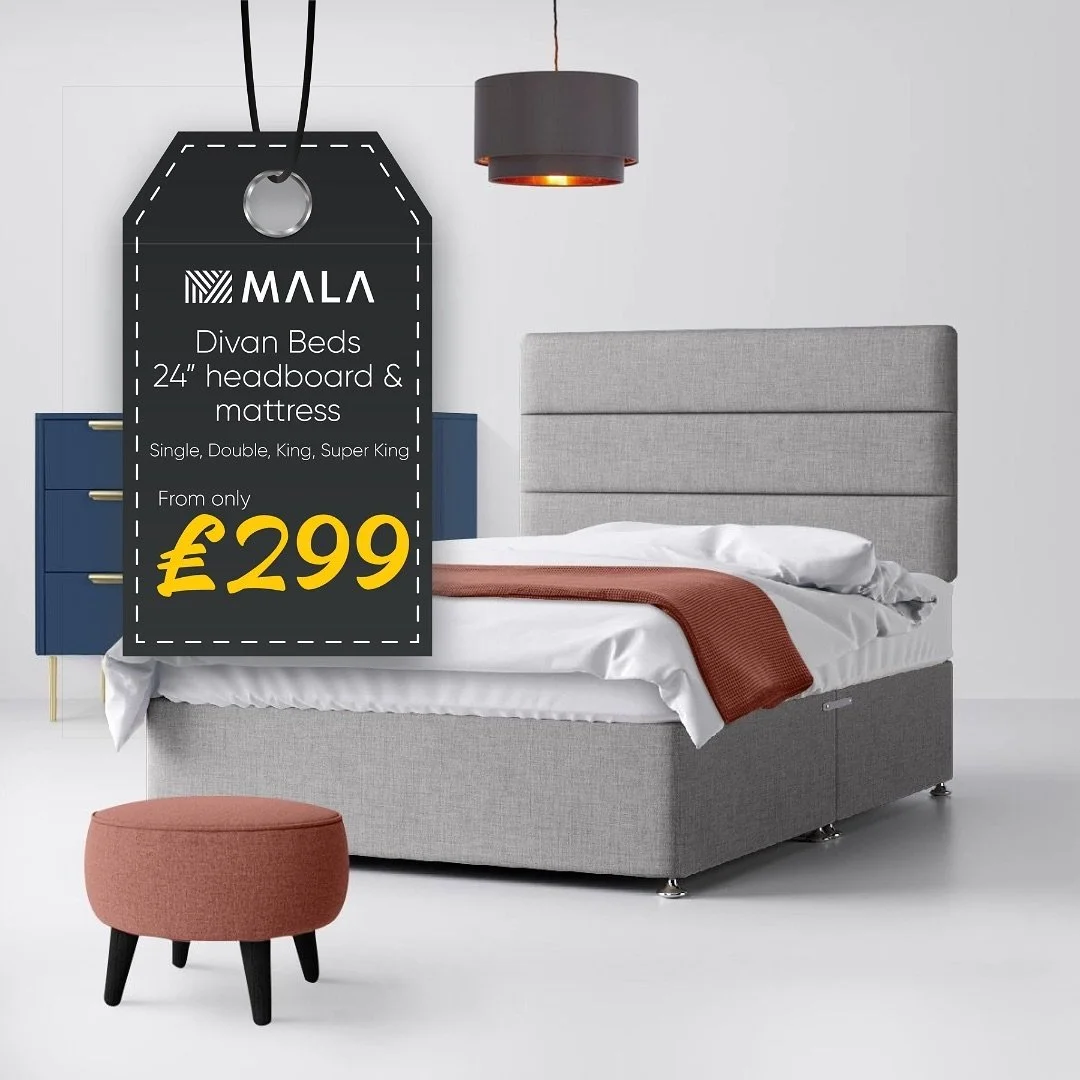 Our Divans are on offer in our Black Friday sale, so you can upgrade your bed without worrying about the price tag 💫 They&rsquo;re stylish and ultra-comfy too ✨

Available on selected lines only. 

#Bed #Bedroom #BedroomInspo #BedroomGoals #BedroomD