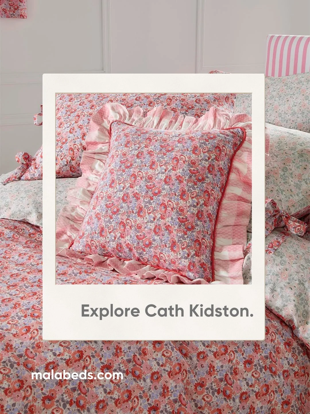 🌸 Calm nights, soft fabrics 🛏️
Choose @cathkidston bedding for style that works every day ✨
📷 Cath Kidston - Ditsy Archive 
#AshleyWildeGroup #CathKidston #BeddingInspo #BedroomDecor #RugbyTownCentre #SupportLocal